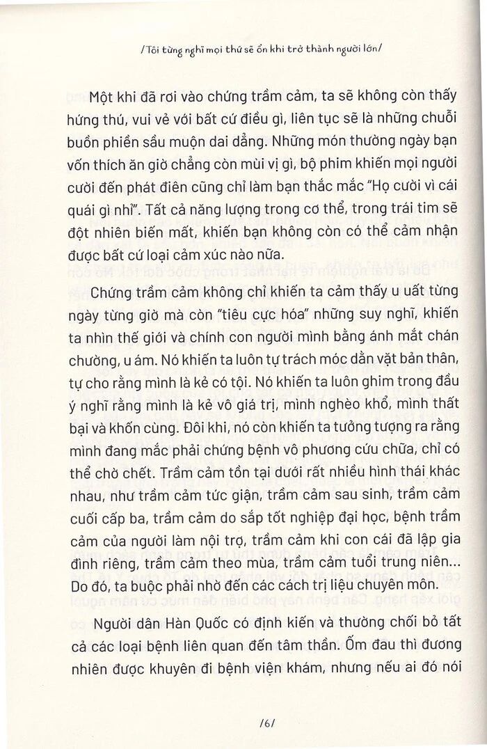  Tôi Từng Nghĩ Mọi Thứ Sẽ Ổn Khi Trở Thành Người Lớn 