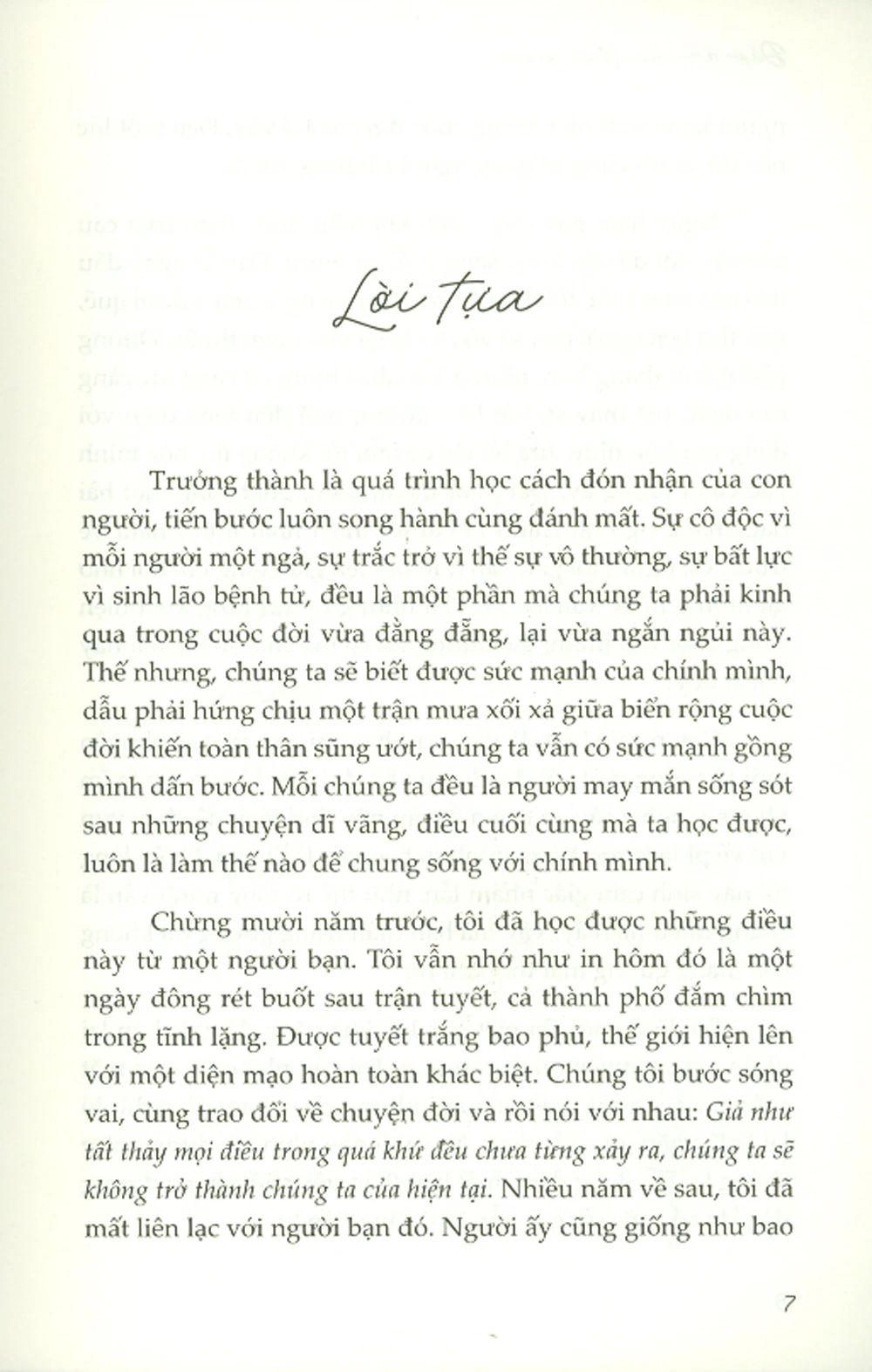  Đáp Án Của Thời Gian 