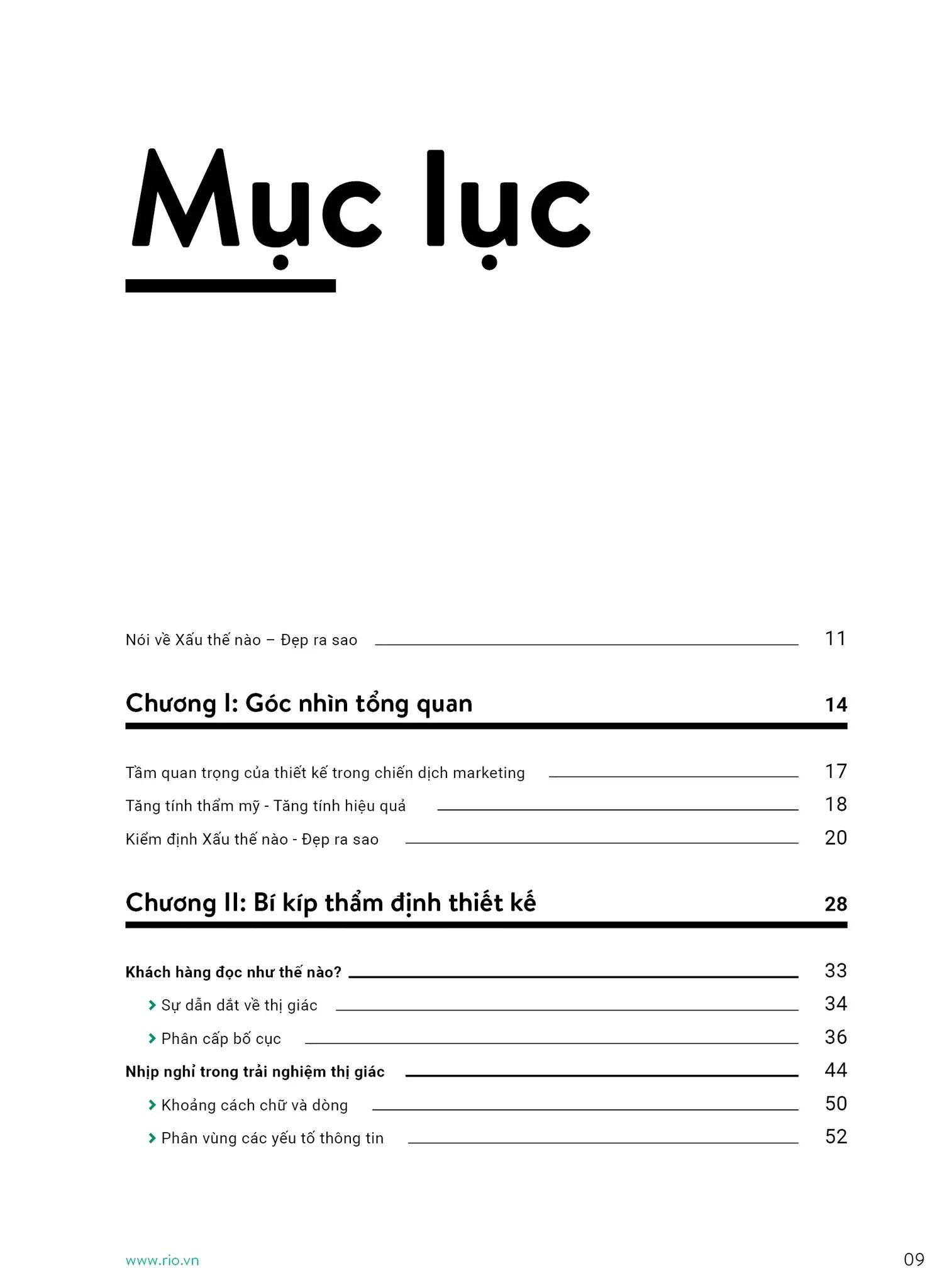  Rio Book No.1 - Xấu Thế Nào, Đẹp Ra Sao 