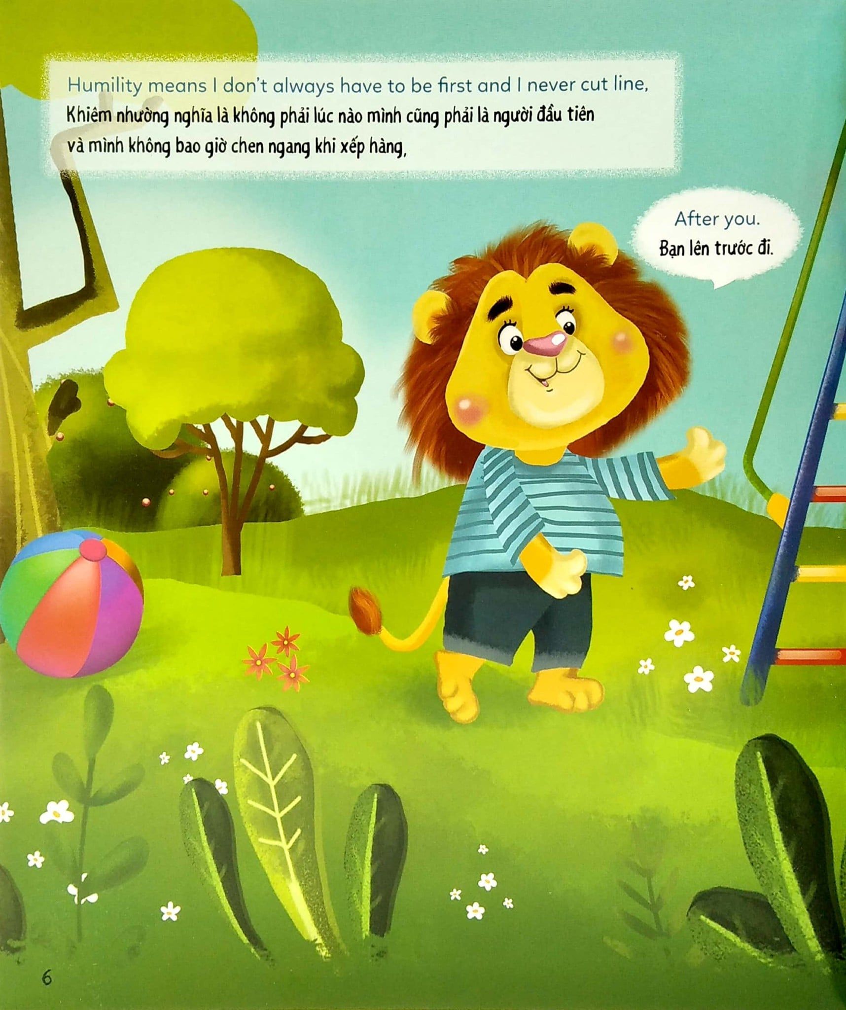  Bé Học Lễ Giáo - Khiêm Nhường (Song Ngữ) 