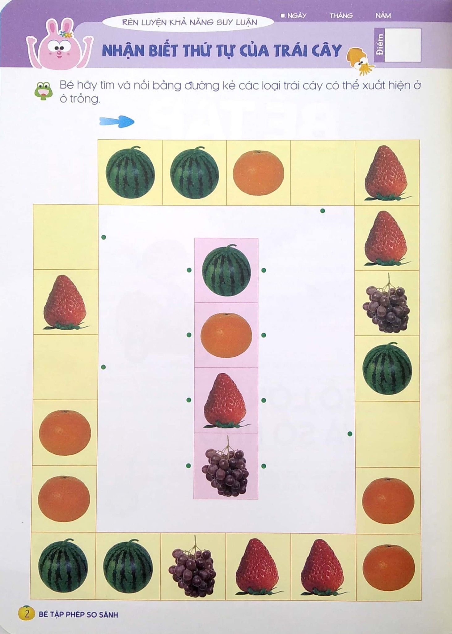  Tủ Sách Tư Duy Toán Học Hàn Quốc - Bé Tập Phép So Sánh 