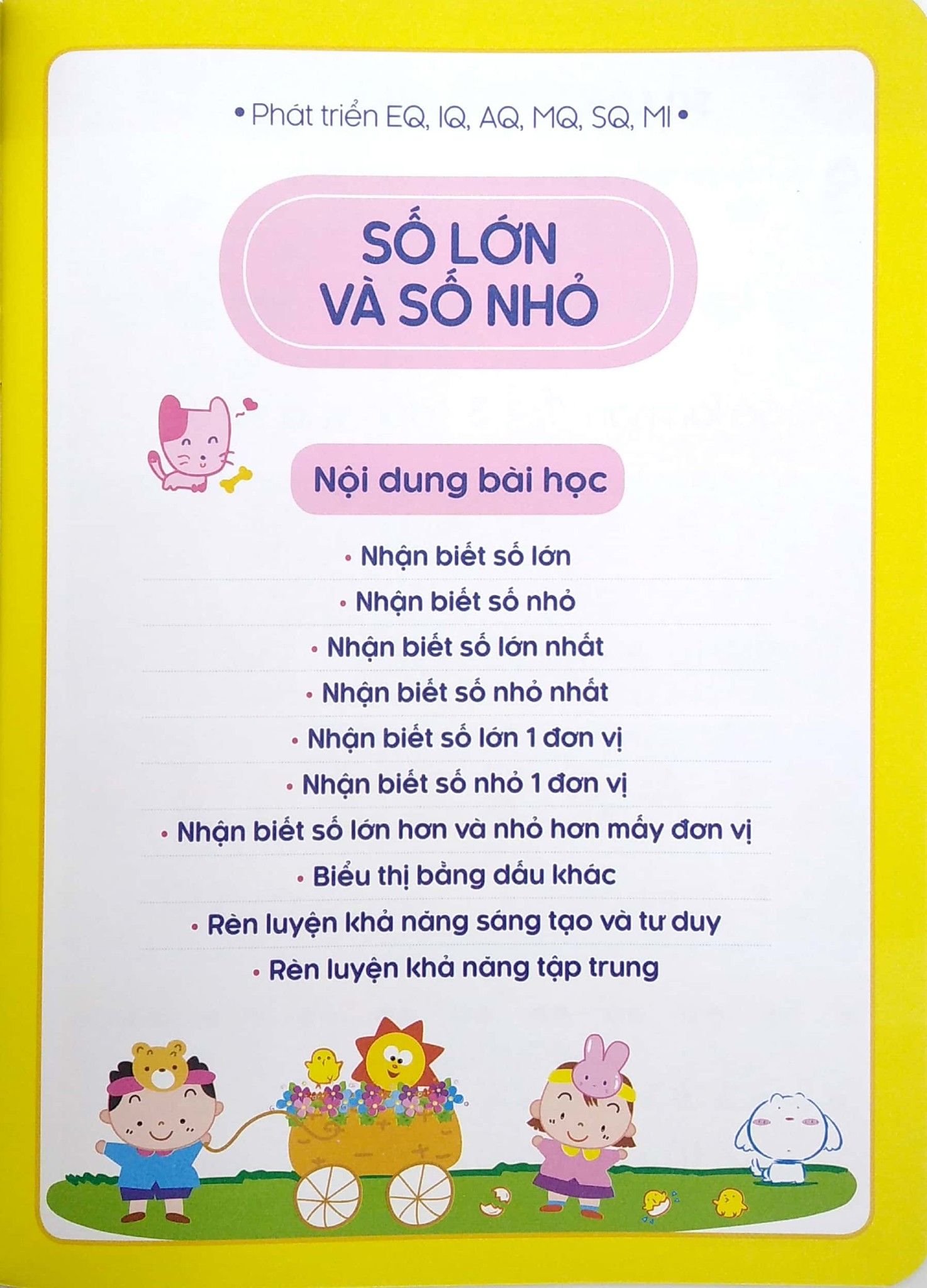  Tủ Sách Tư Duy Toán Học Hàn Quốc - Bé Tập Phép So Sánh 
