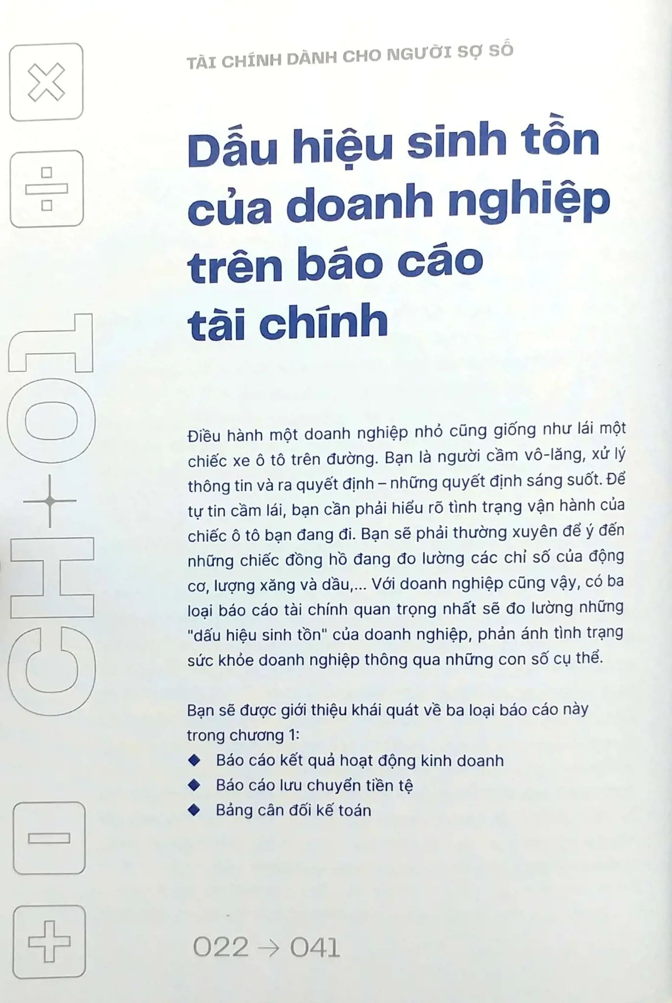  Tài Chính Dành Cho Người Sợ Số - Thực Sự Hiểu Về Tài Chính Doanh Nghiệp Trong Giai Đoạn Sinh Tồn 