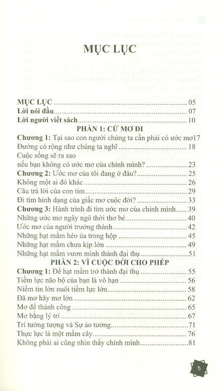  Cứ Mơ Đi Vì Cuộc Đời Cho Phép 