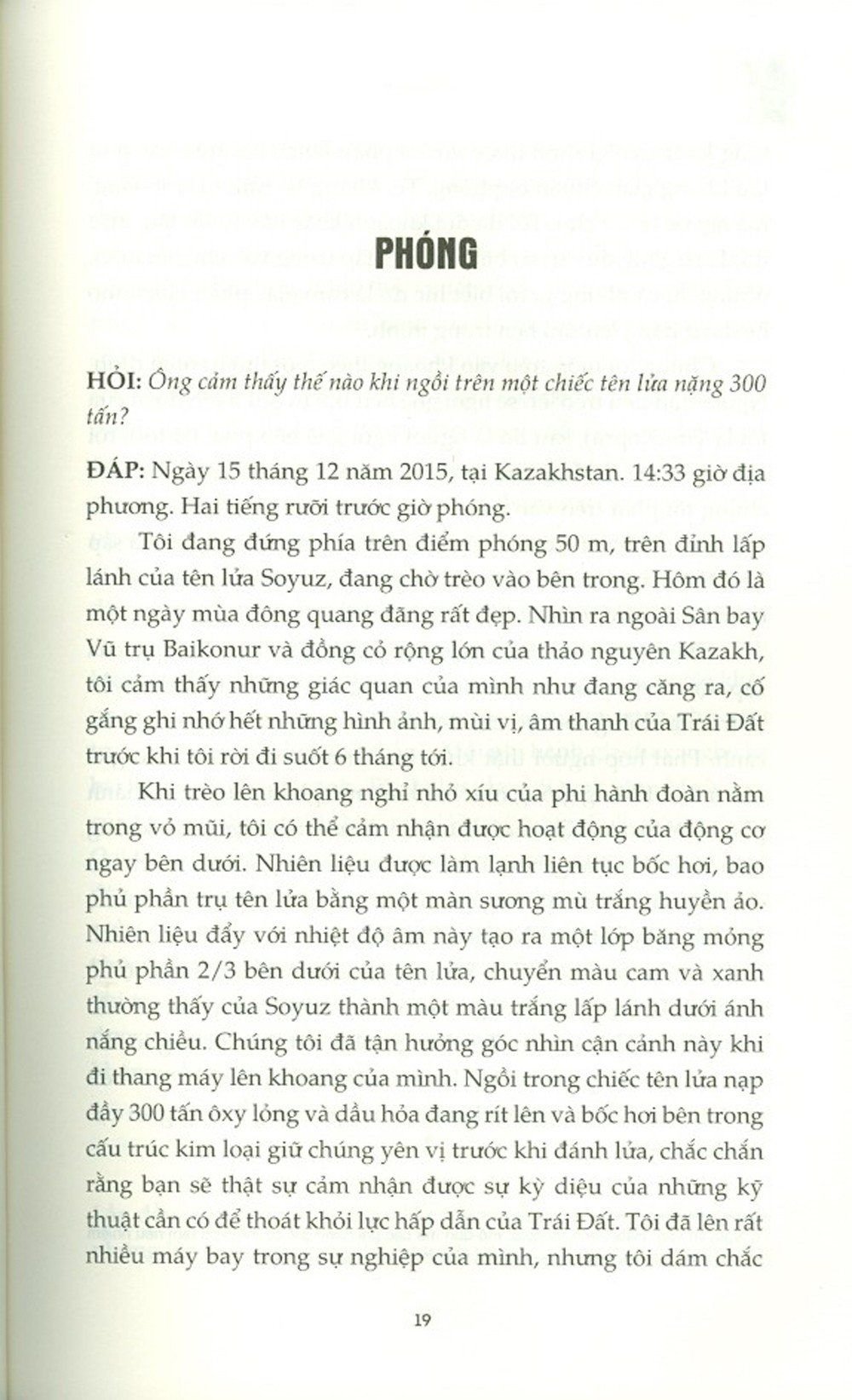  Hỏi Một Phi Hành Gia 