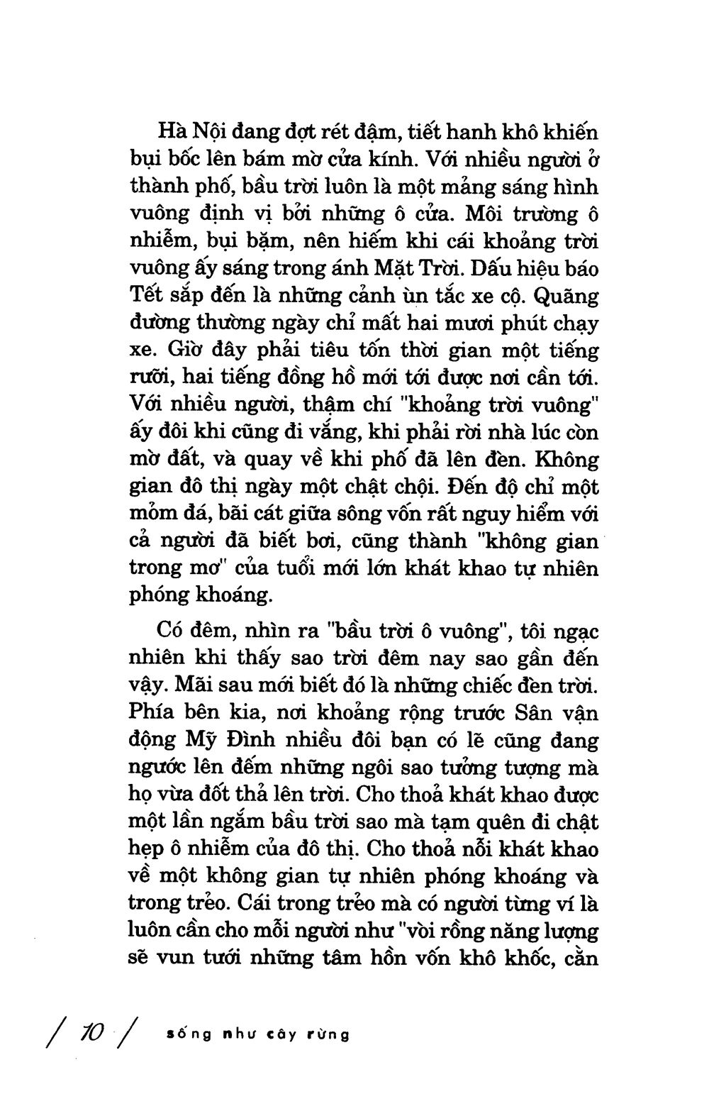  Sống Như Cây Rừng 