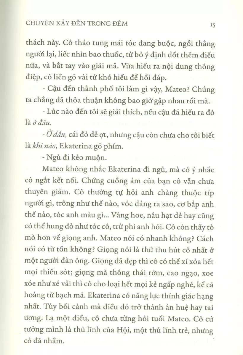  Chuyện Xảy Đến Trong Đêm 