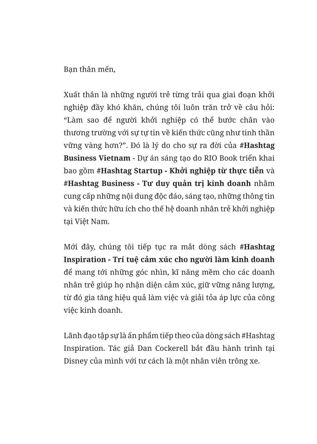  Lãnh Đạo Tập Sự 