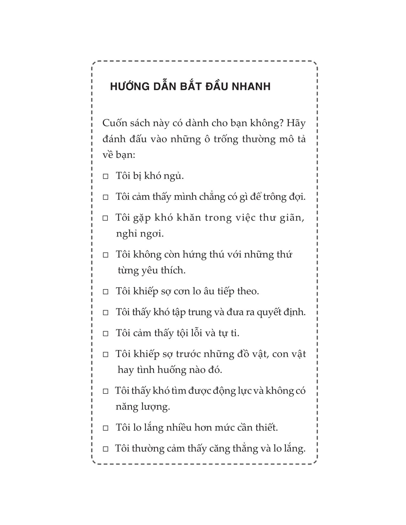  Vượt Qua Âu Lo Chữa Lành Tâm Trí 