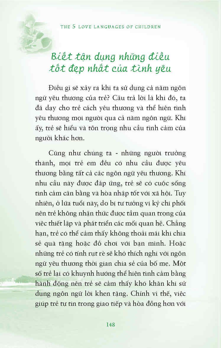  5 Ngôn Ngữ Yêu Thương Dành Cho Trẻ Em 