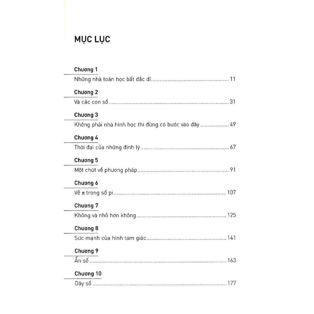  Toán Học Một Thiên Tiểu Thuyết 