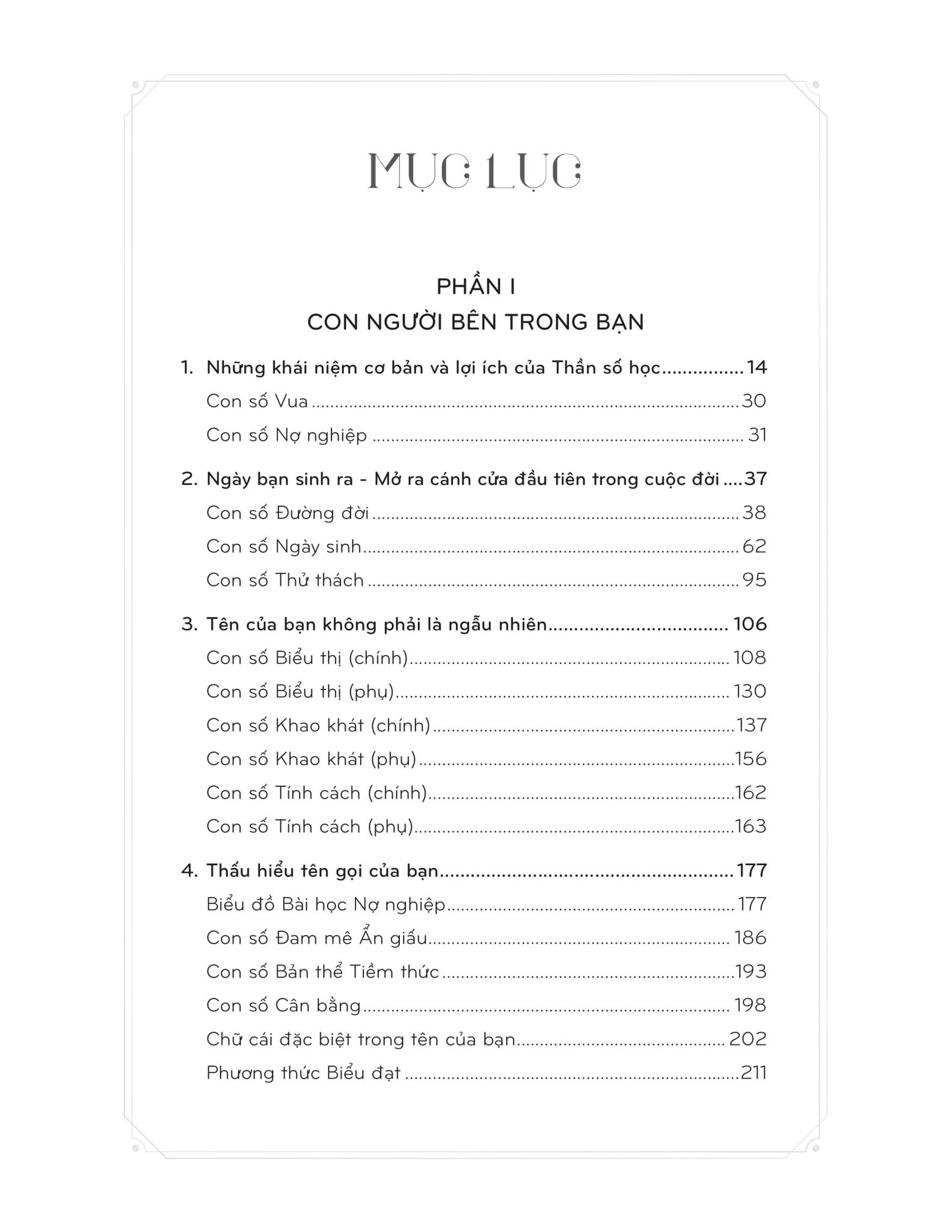  Thần Số Học 