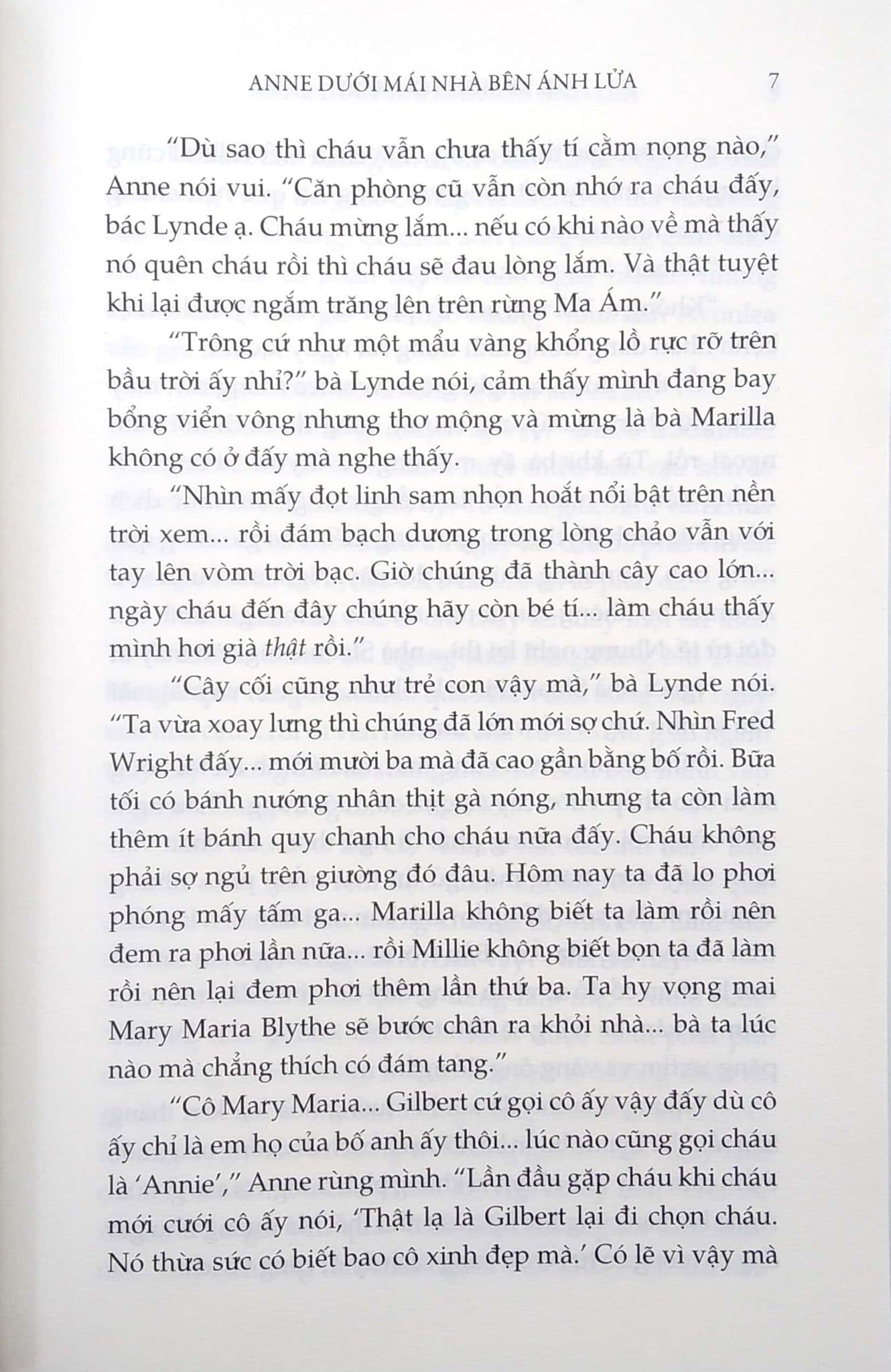  Anne Dưới Mái Nhà Bên Ánh Lửa 