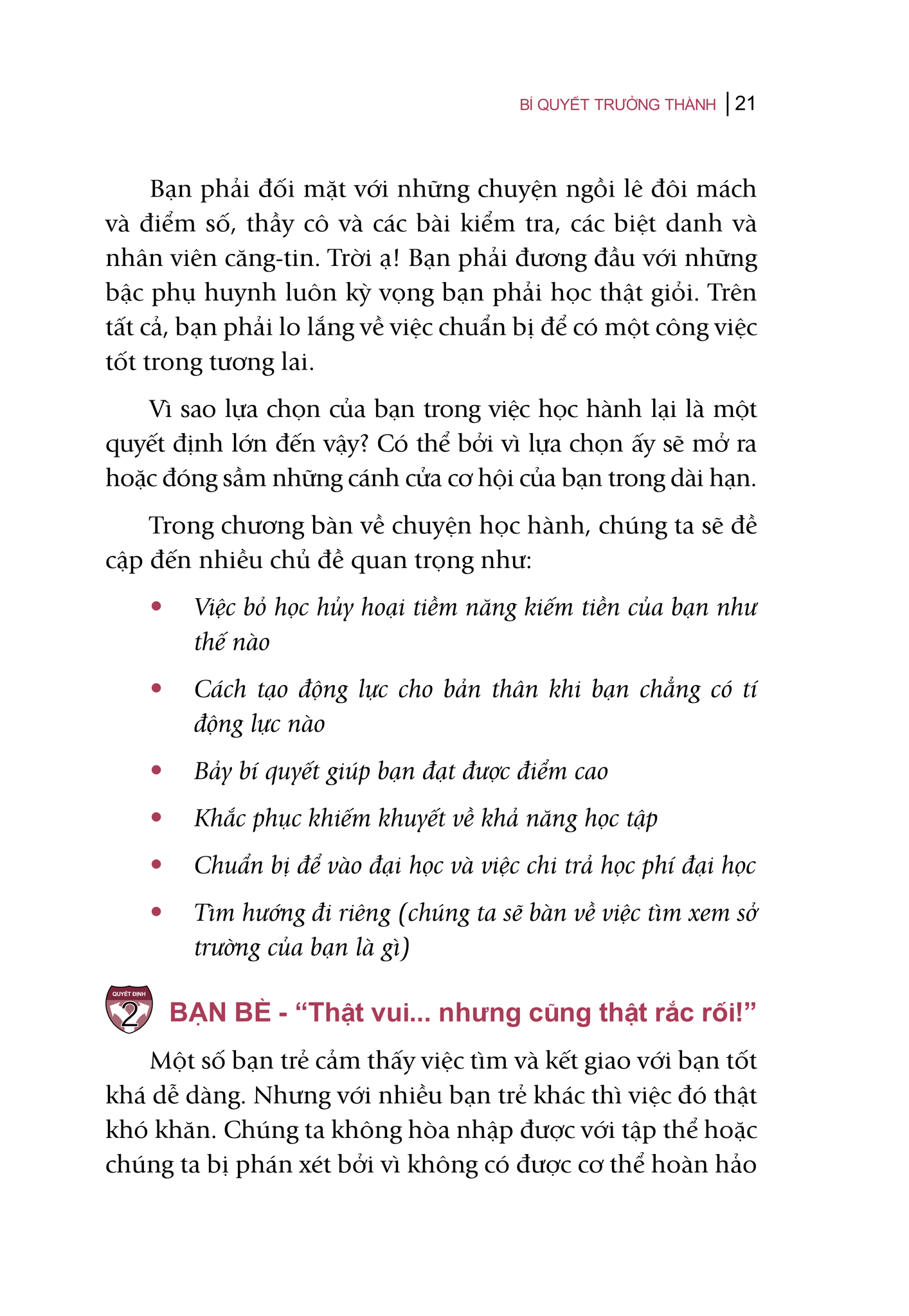  Sean Covey - Bí Quyết Trưởng Thành 