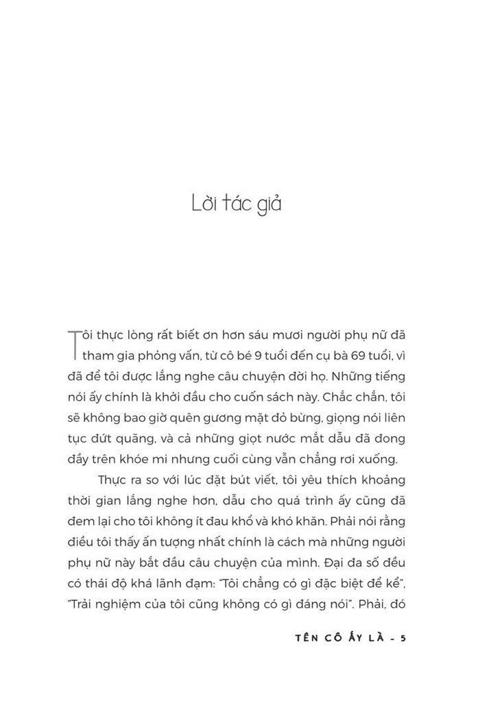  Tên Cô Ấy Là 