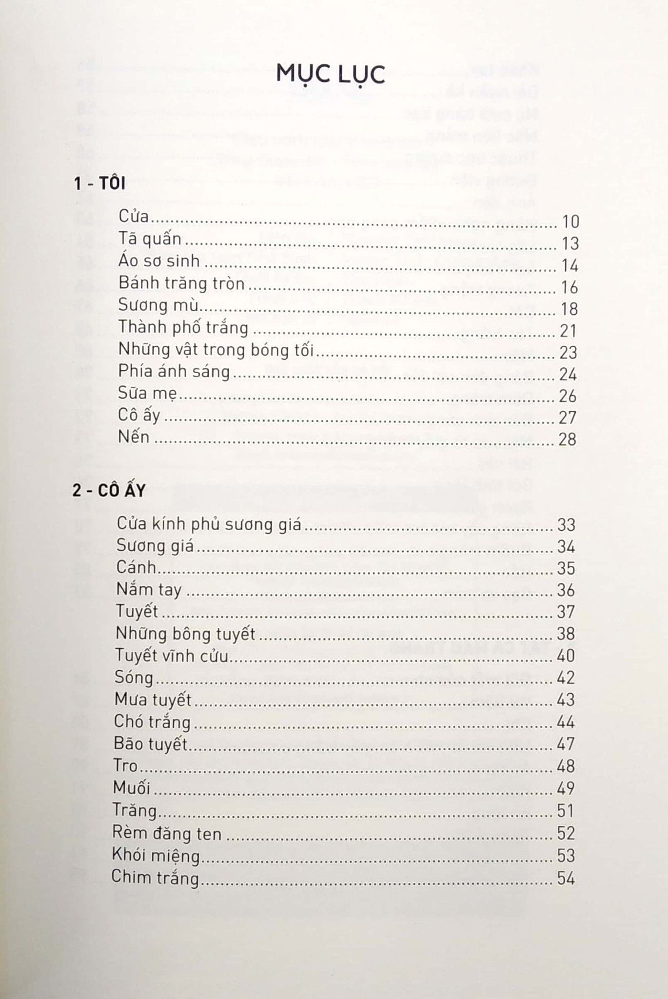  Trắng 