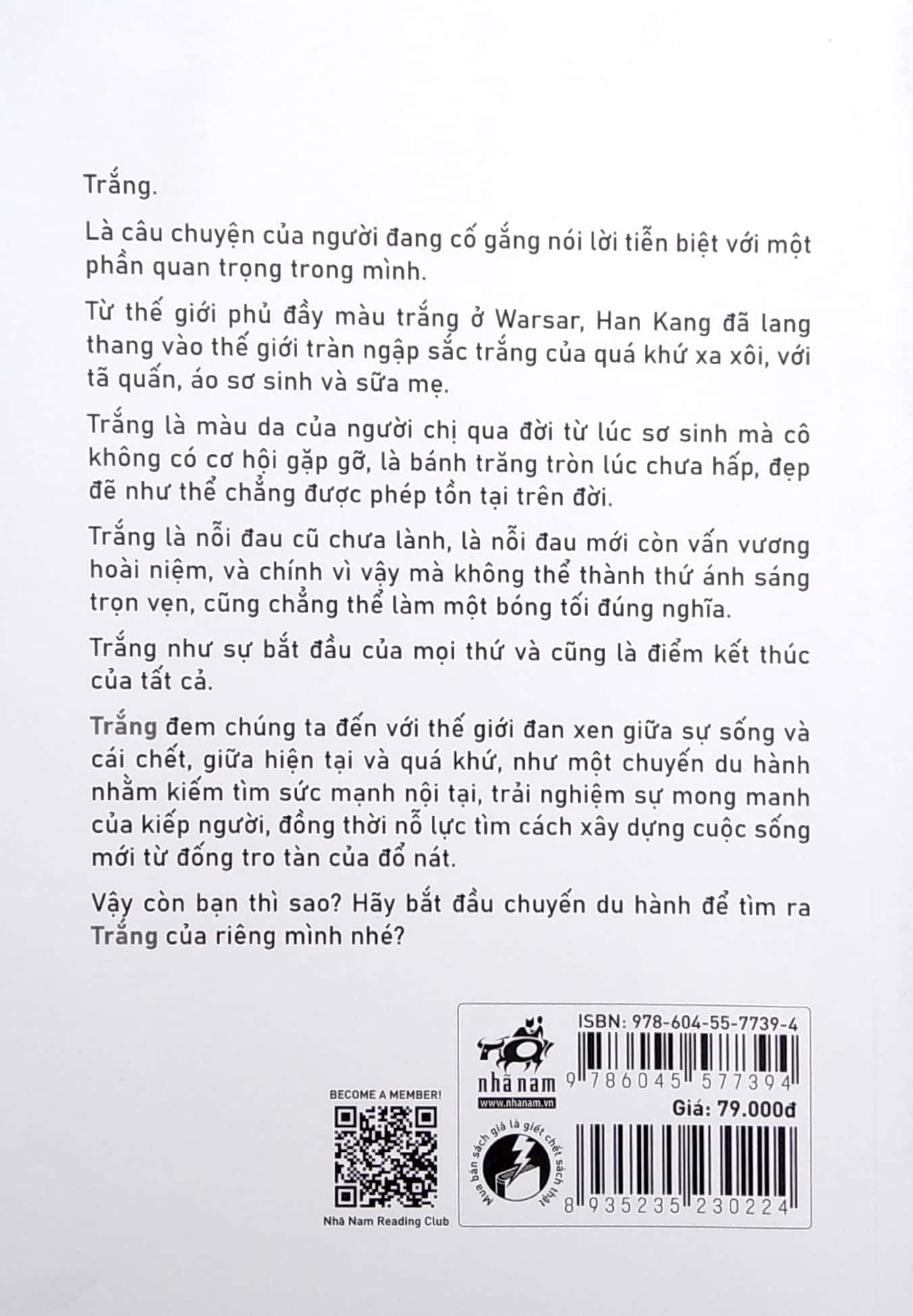  Trắng 