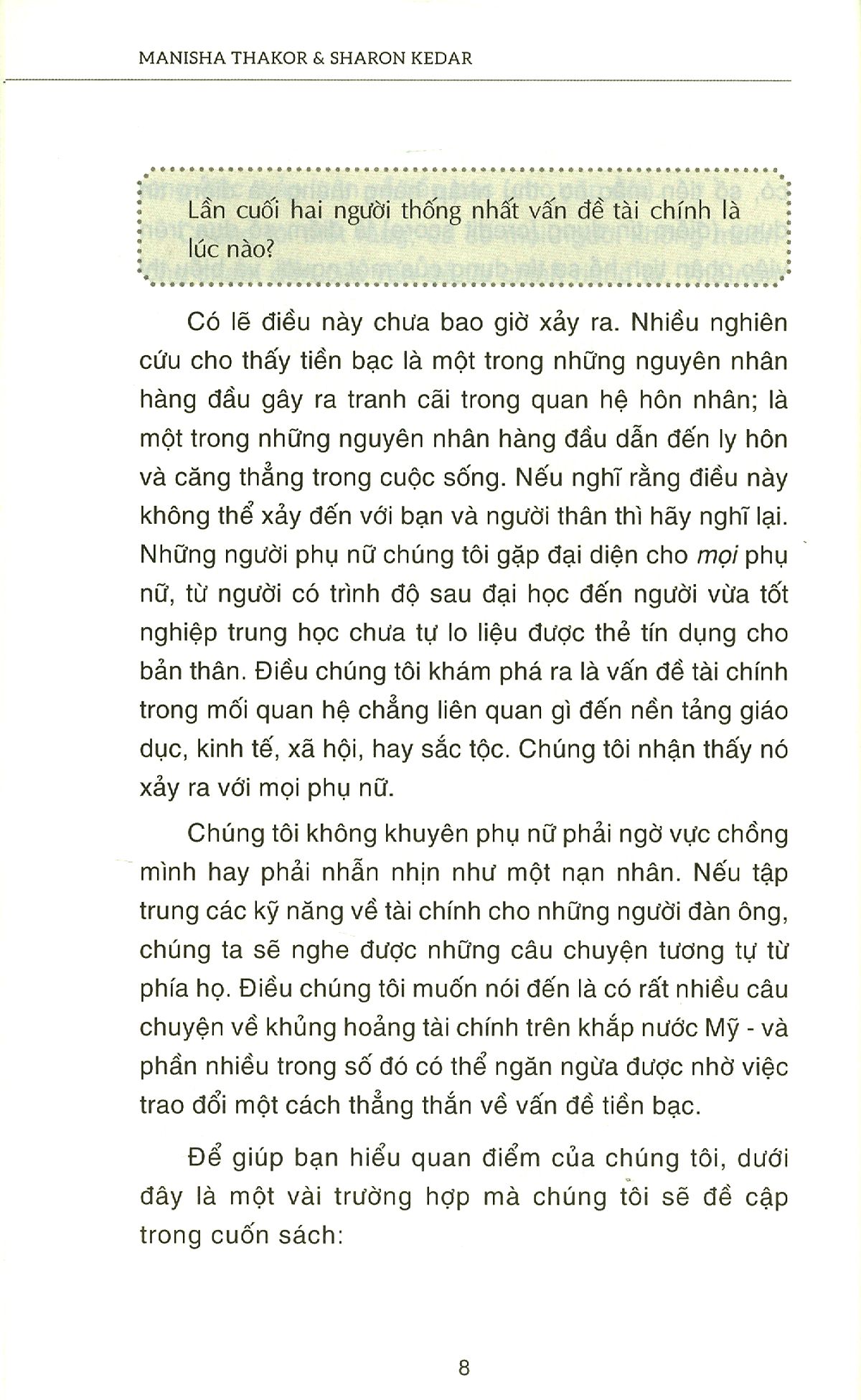  Nói Chuyện Tiền Bạc Với Bạn Đời 