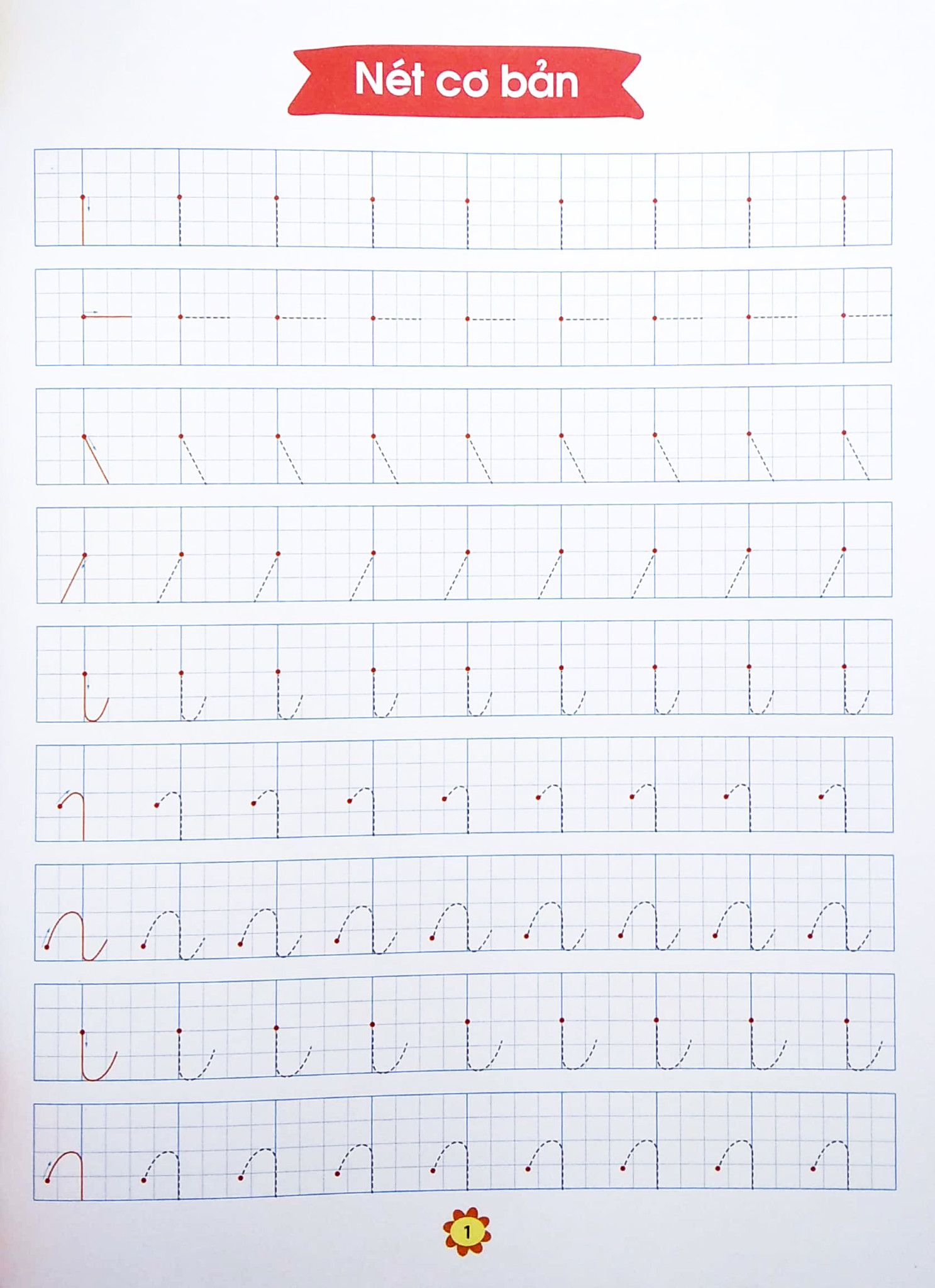  Bé Làm Quen Chữ Cái - Tập 1 (Dành Cho Trẻ Từ 5-6 Tuổi) 