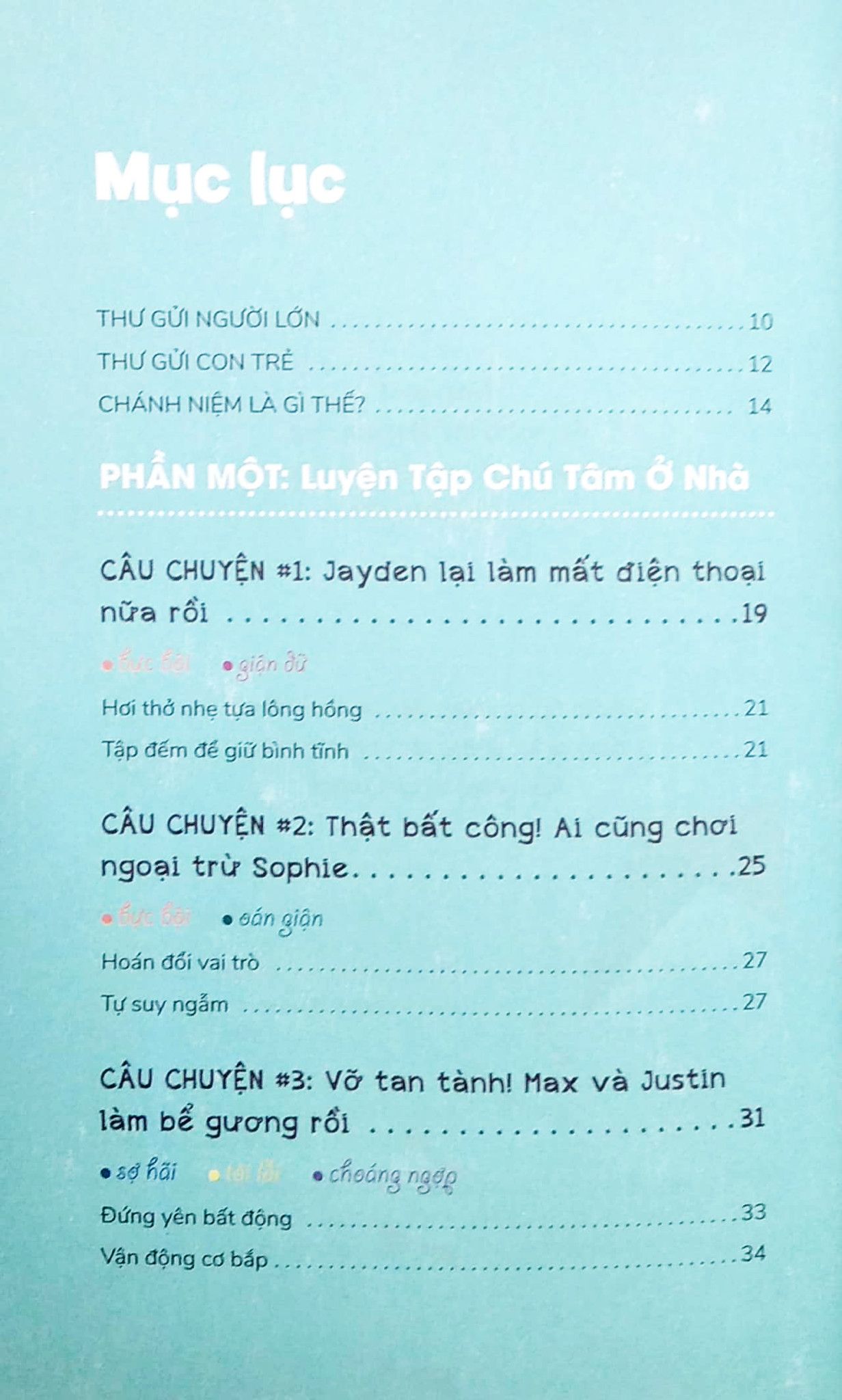  Chánh Niệm Cho Trẻ 