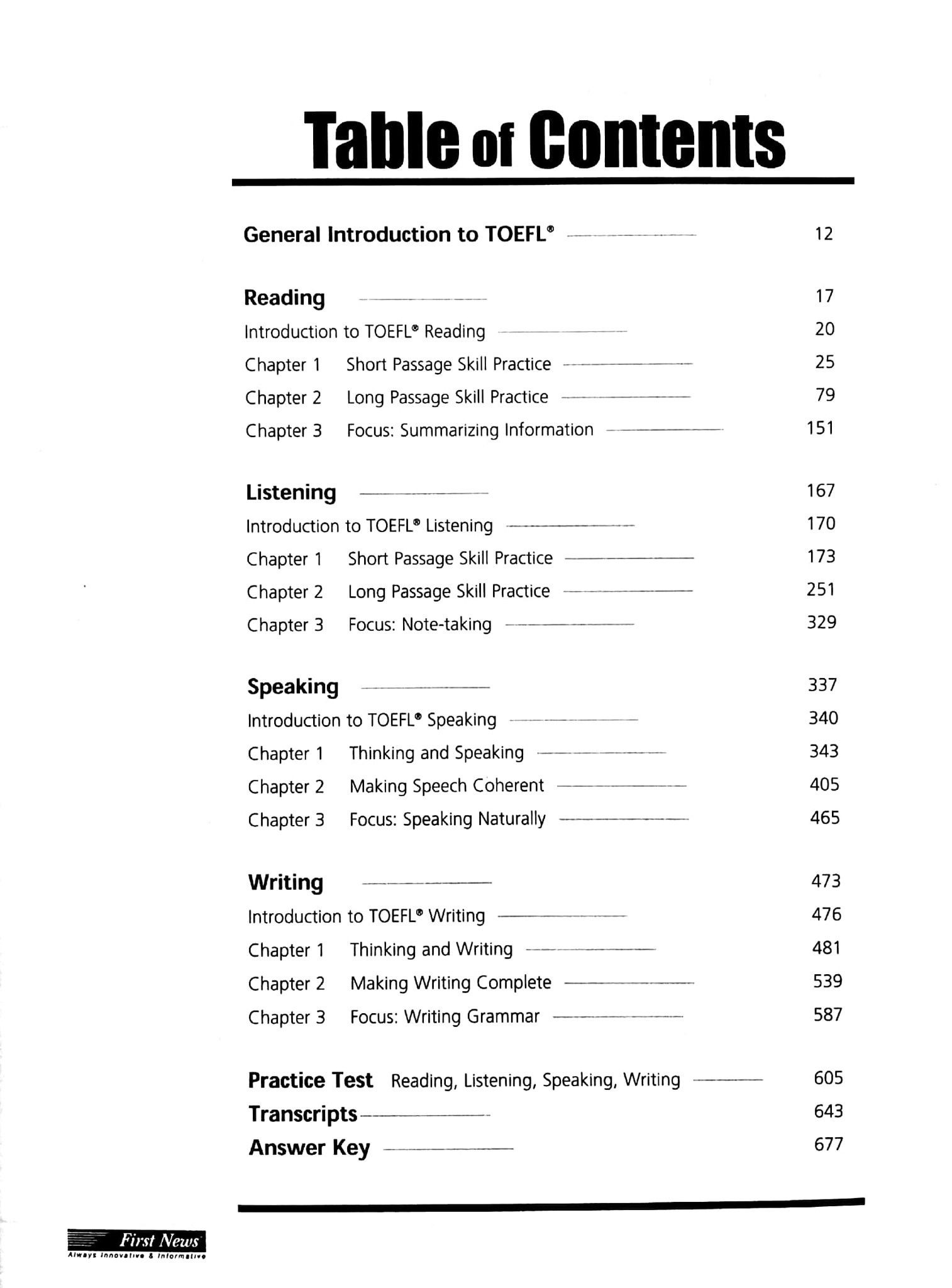  Building Skills For The TOEFL iBT Beginning 