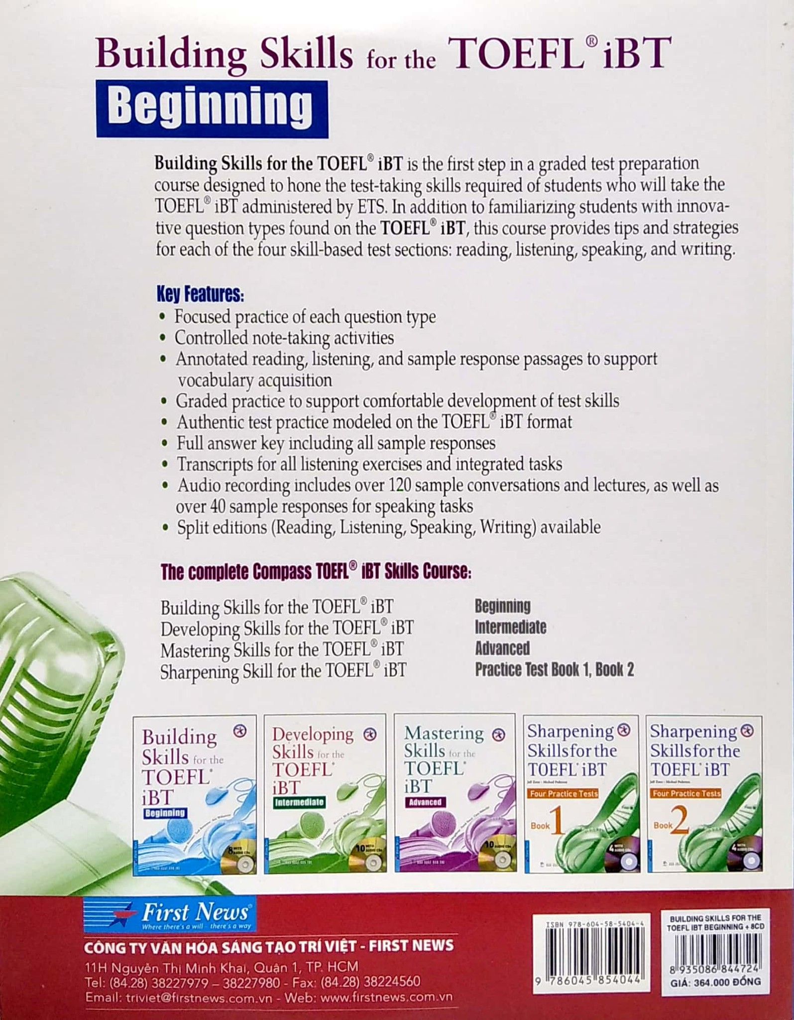  Building Skills For The TOEFL iBT Beginning 