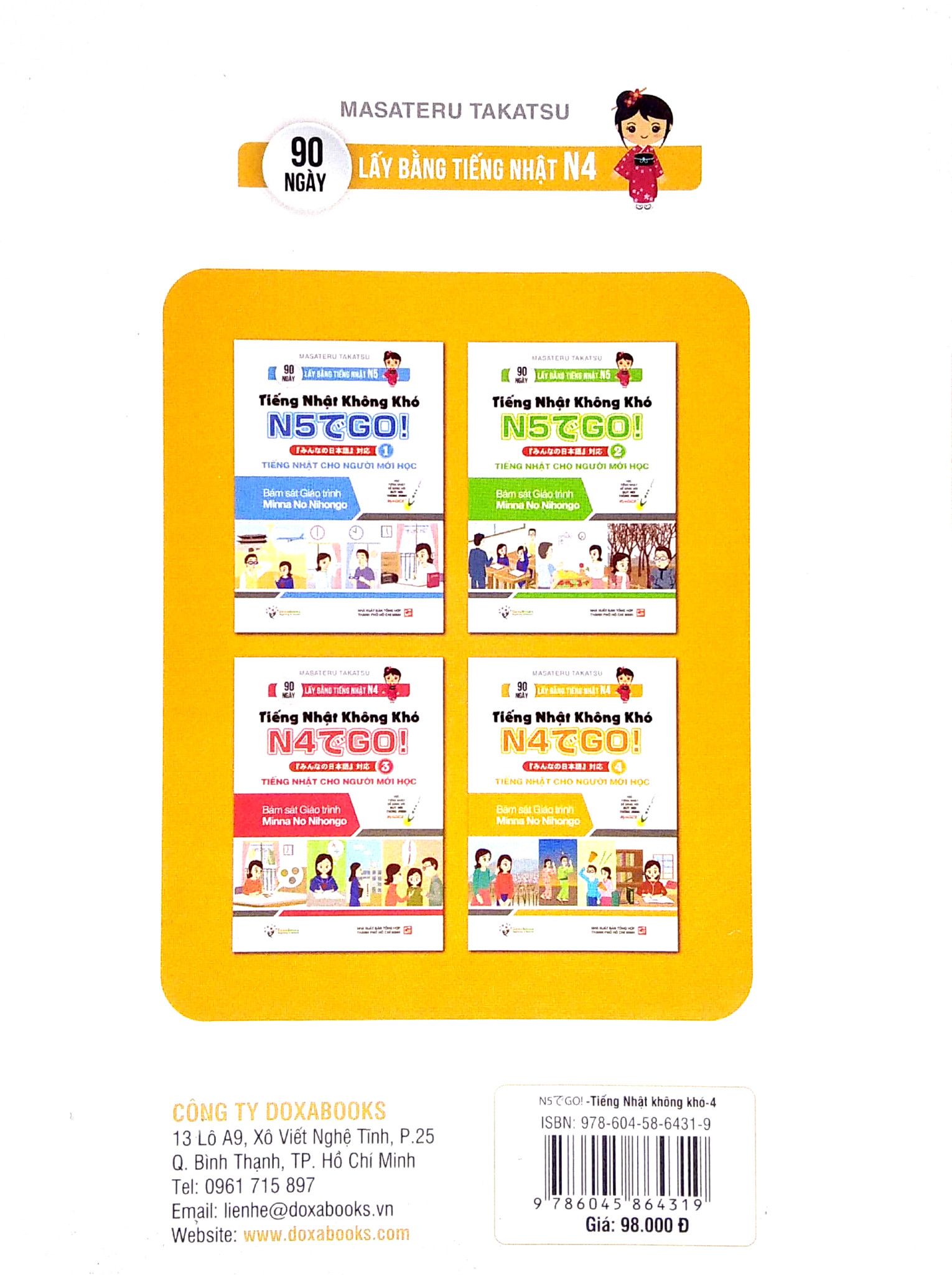  Tiếng Nhật Không Khó 4 - Tiếng Nhật Cho Người Mới học 