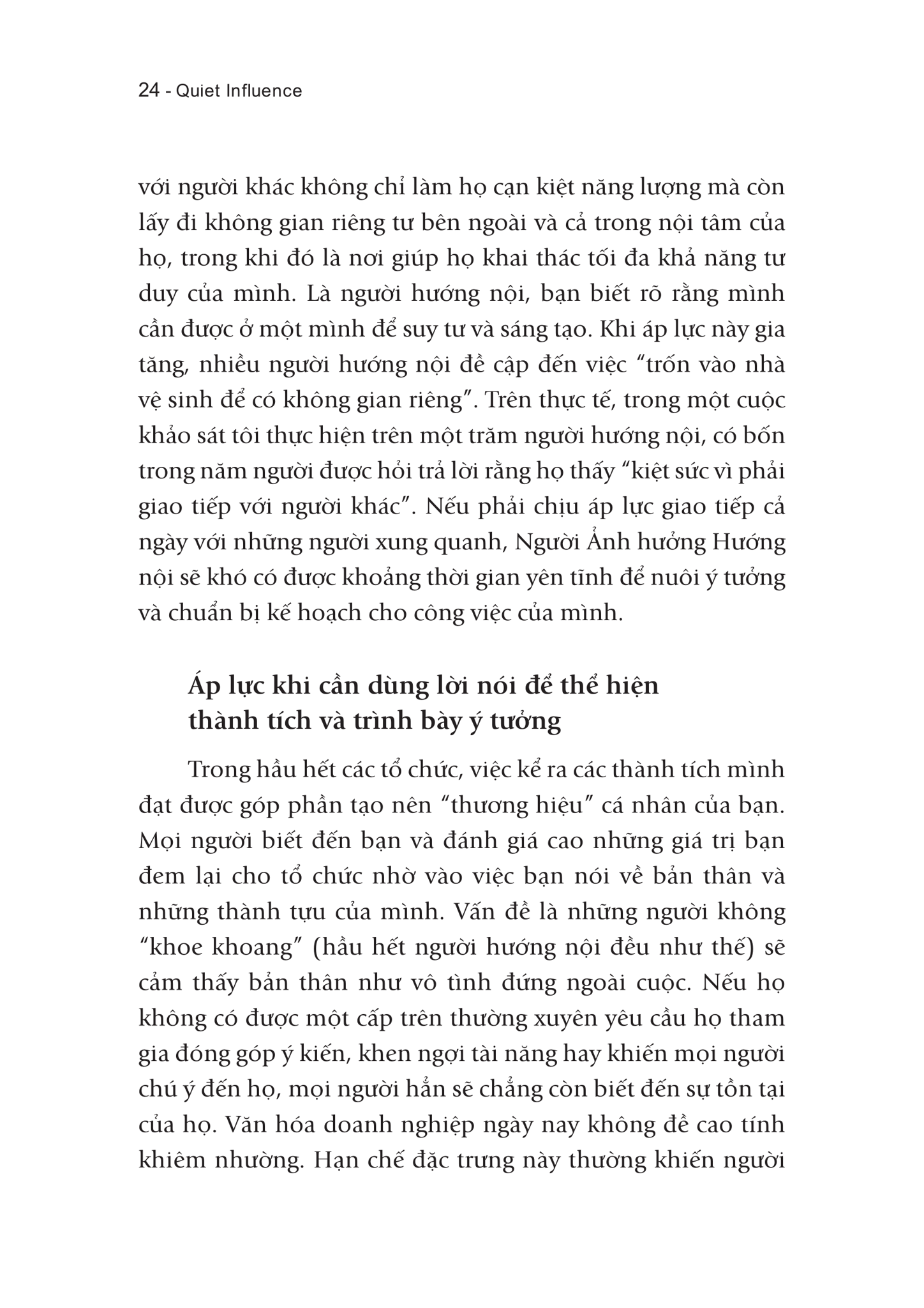  Sức Mạnh Của Sự Trầm Lắng - The Introvert's Guide To Making A Difference 