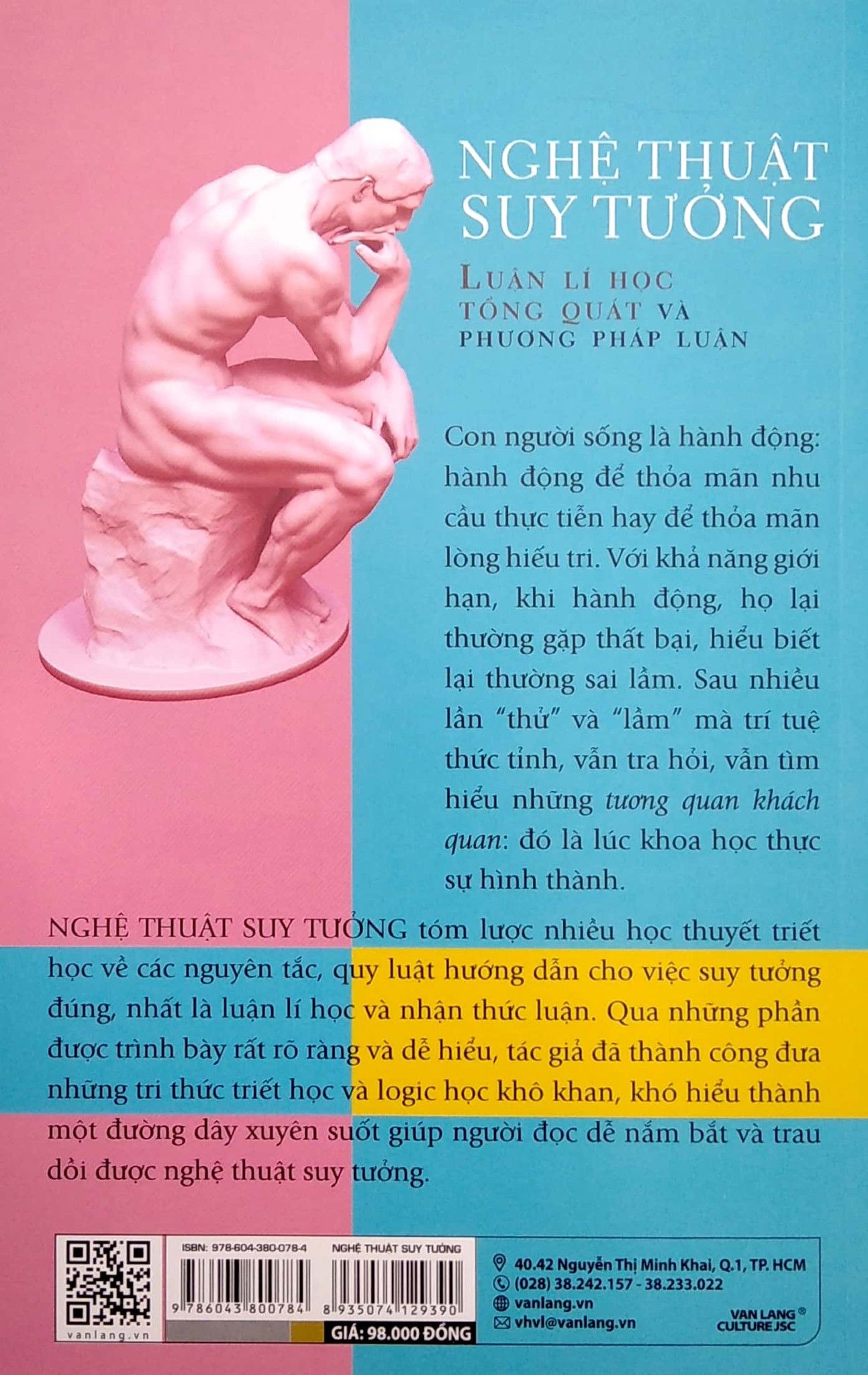  Nghệ Thuật Suy Tưởng - Luận Lí Học Tổng Quát Và Phương Pháp Học 