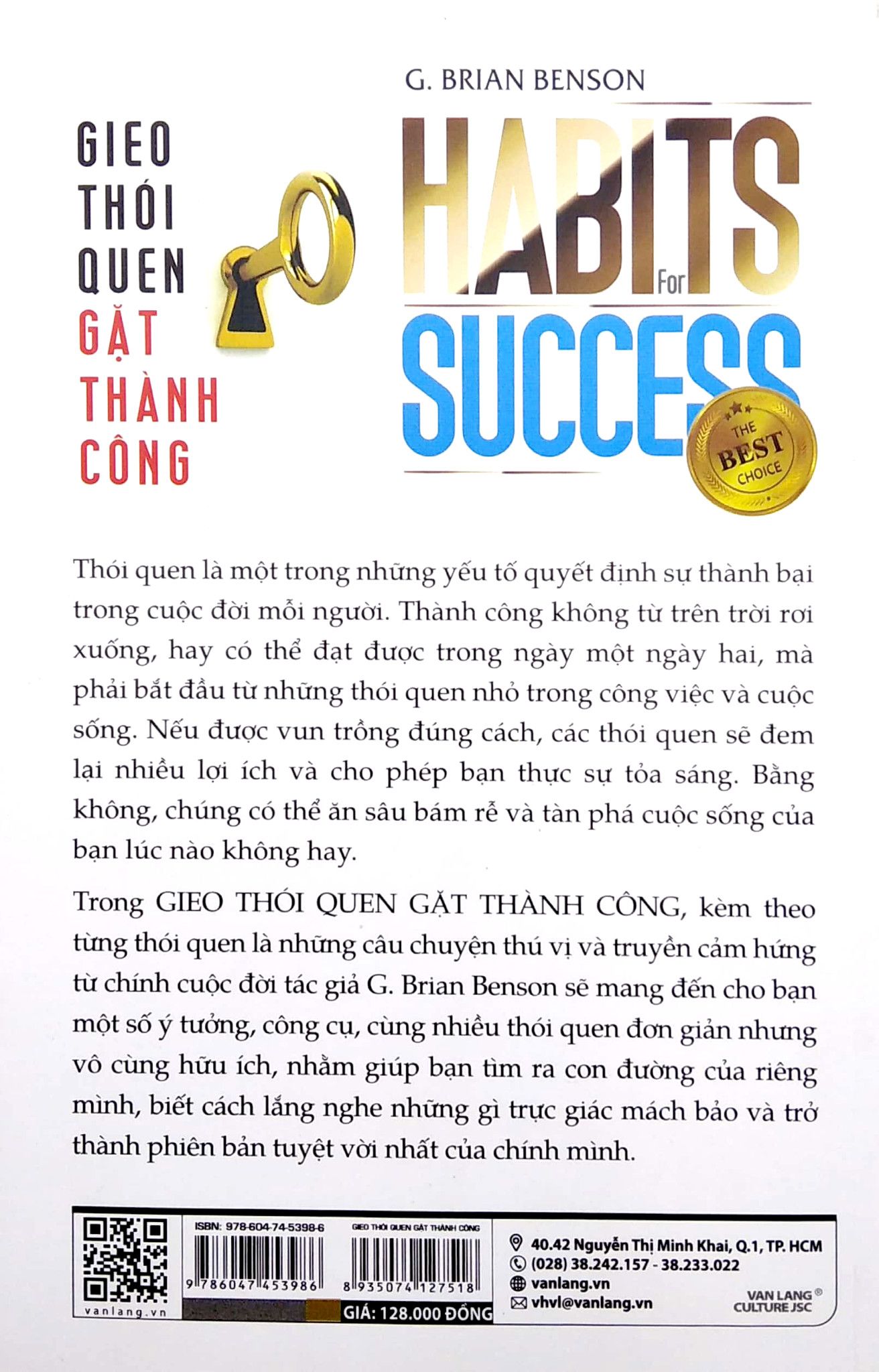  Gieo Thói Quen Gặt Thành Công 