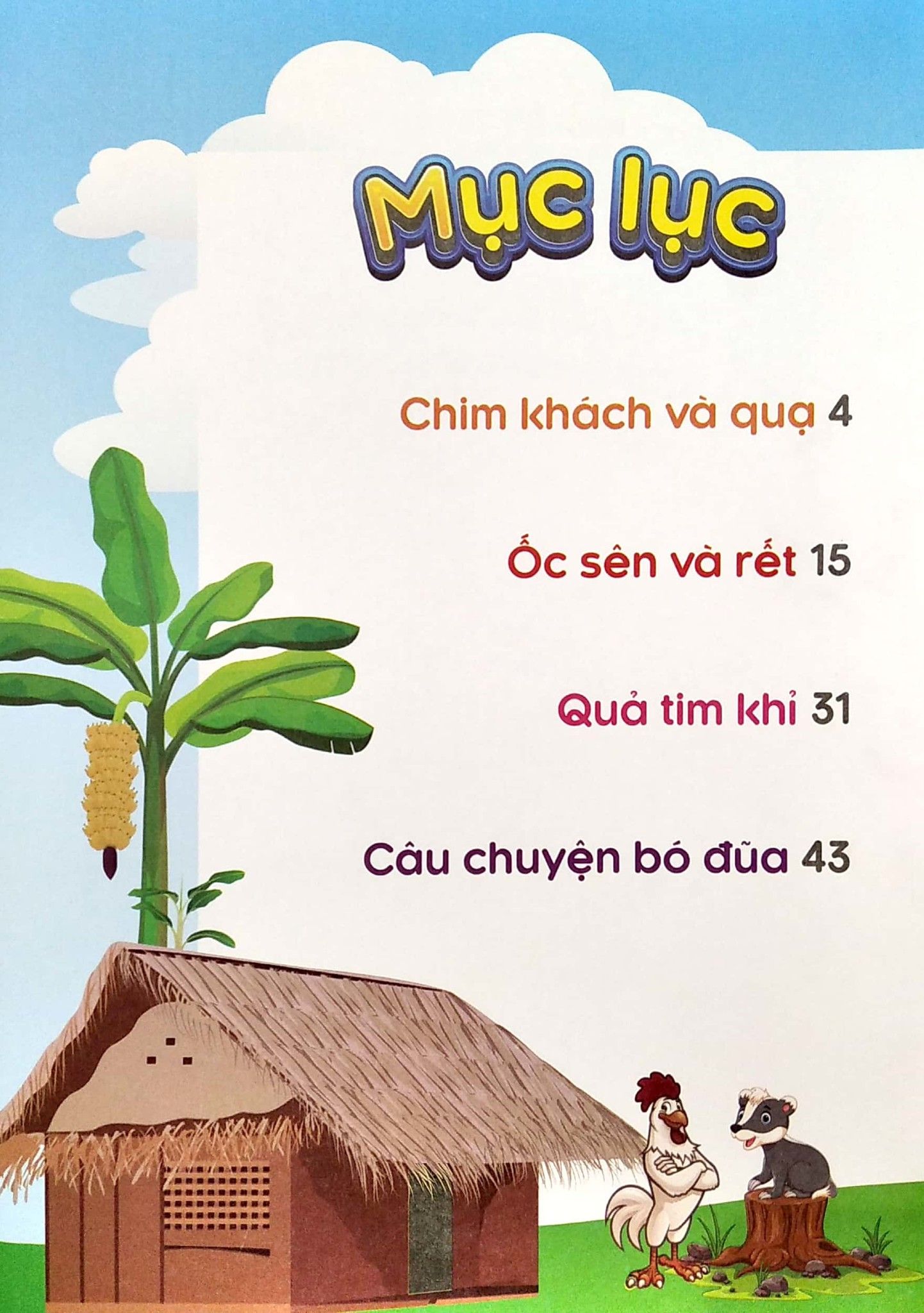  Truyện Đọc Bằng Hình Ảnh - Những Câu Chuyện Ngụ Ngôn Việt Nam Đặc Sắc 1 