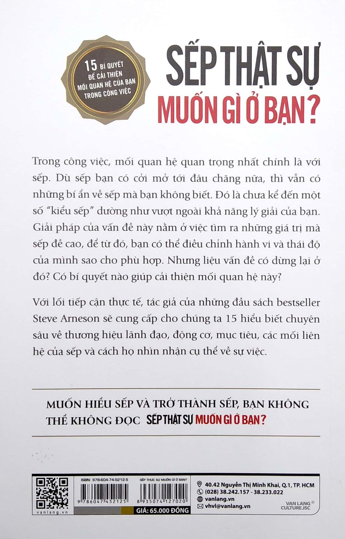  Sếp Thật Sự Muốn Gì Ở Bạn ? 