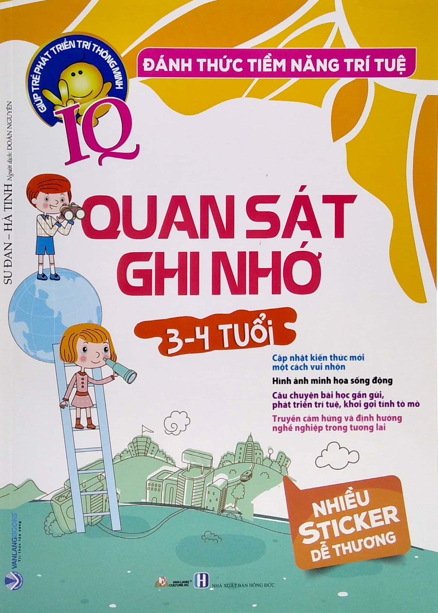  Đánh Thức Tiềm Năng Trí Tuệ - Quan Sát Ghi Nhớ (3-4 Tuổi) 