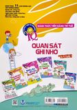  Đánh Thức Tiềm Năng Trí Tuệ - Quan Sát Ghi Nhớ (3-4 Tuổi) 