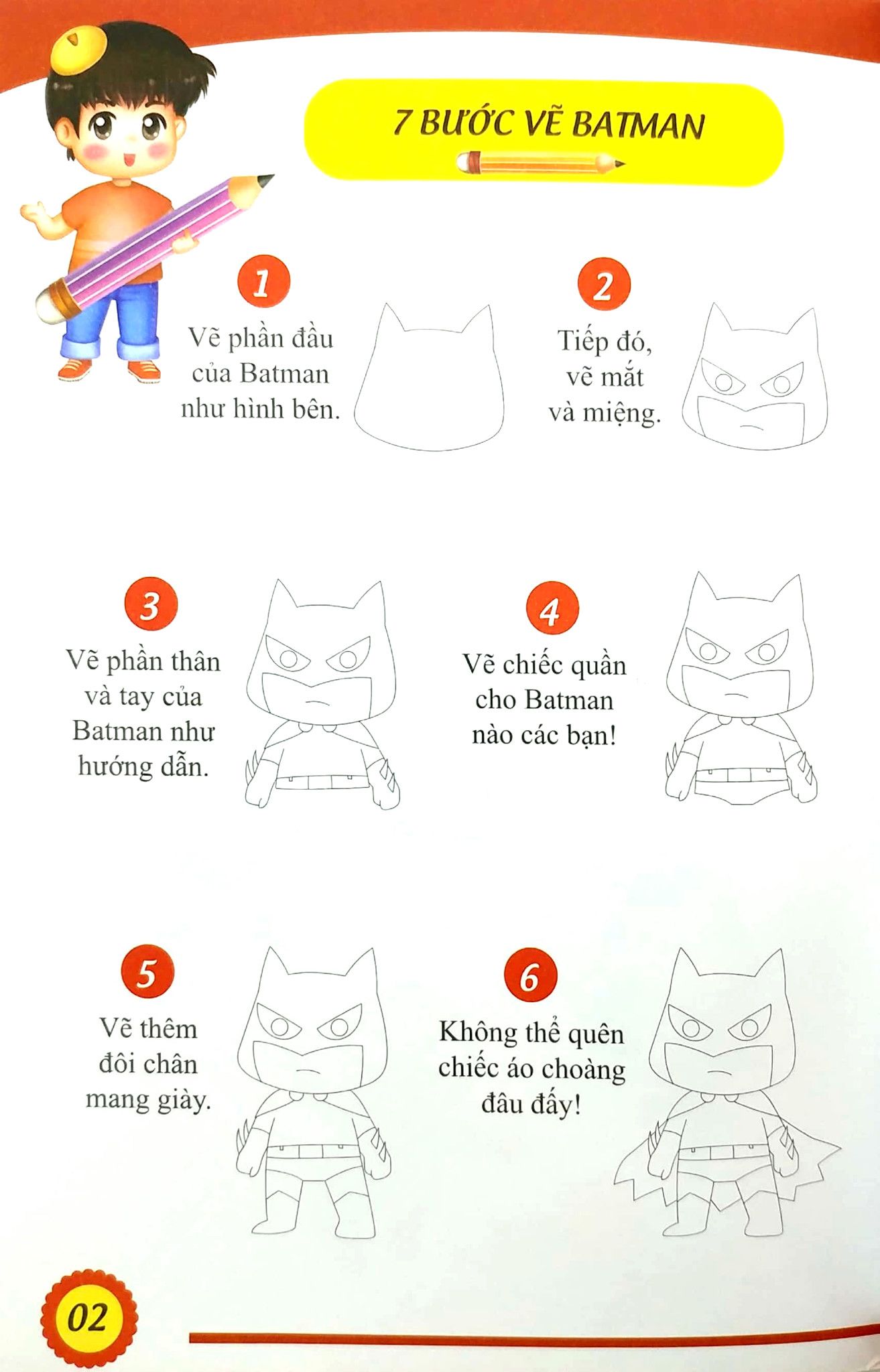 7 Bước Vẽ Siêu Nhân - Tập 1 