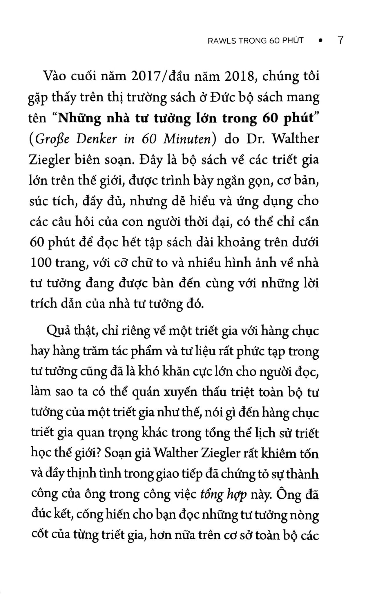  Những Nhà Tư Tưởng Lớn - Rawls Trong 60 Phút 