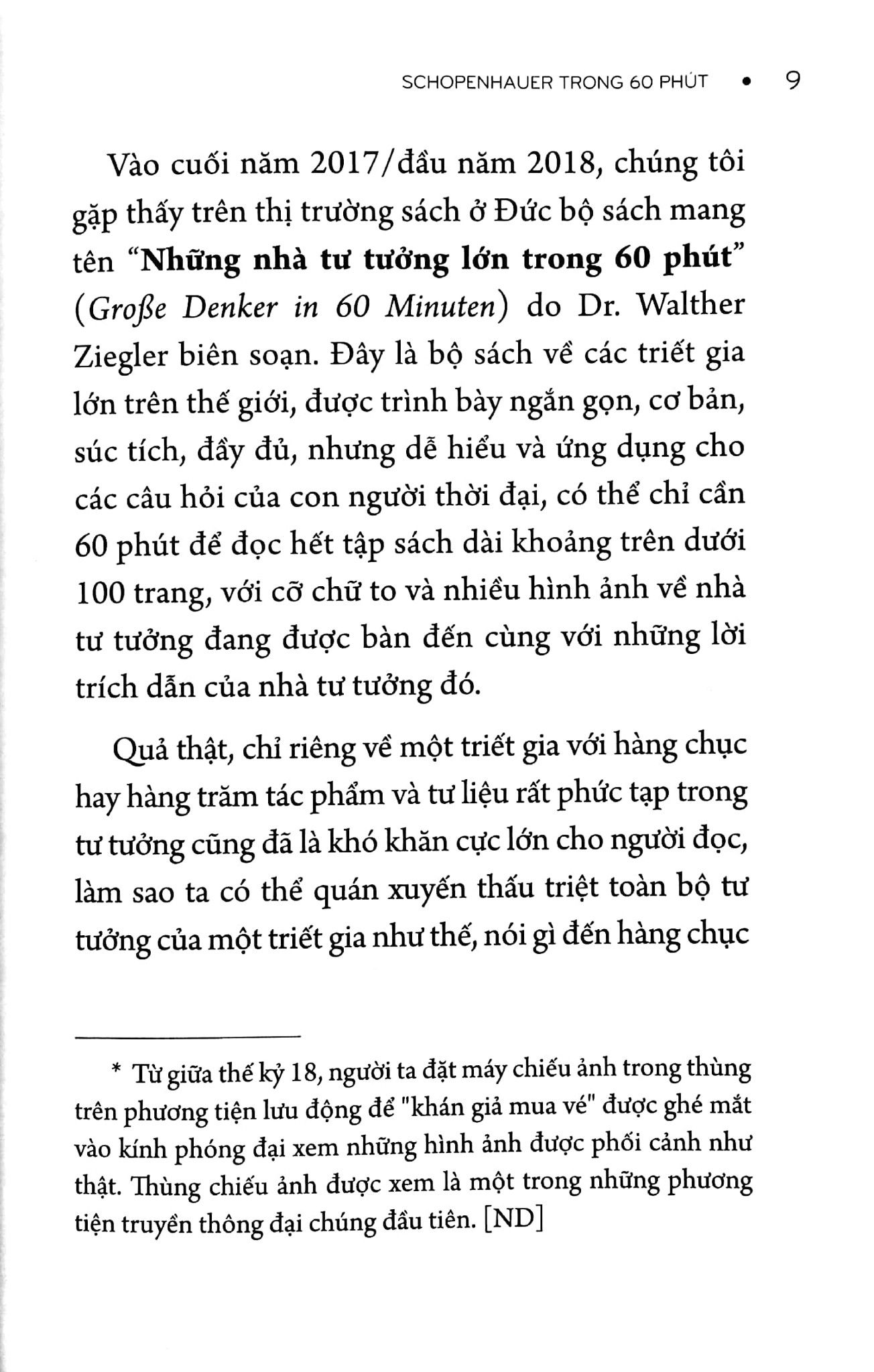  Những Nhà Tư Tưởng Lớn - Schopenhauer Trong 60 Phút 