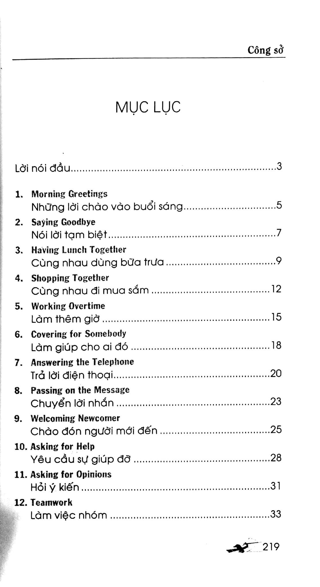  Tự Học Đàm Thoại Tiếng Anh - Công Sở 
