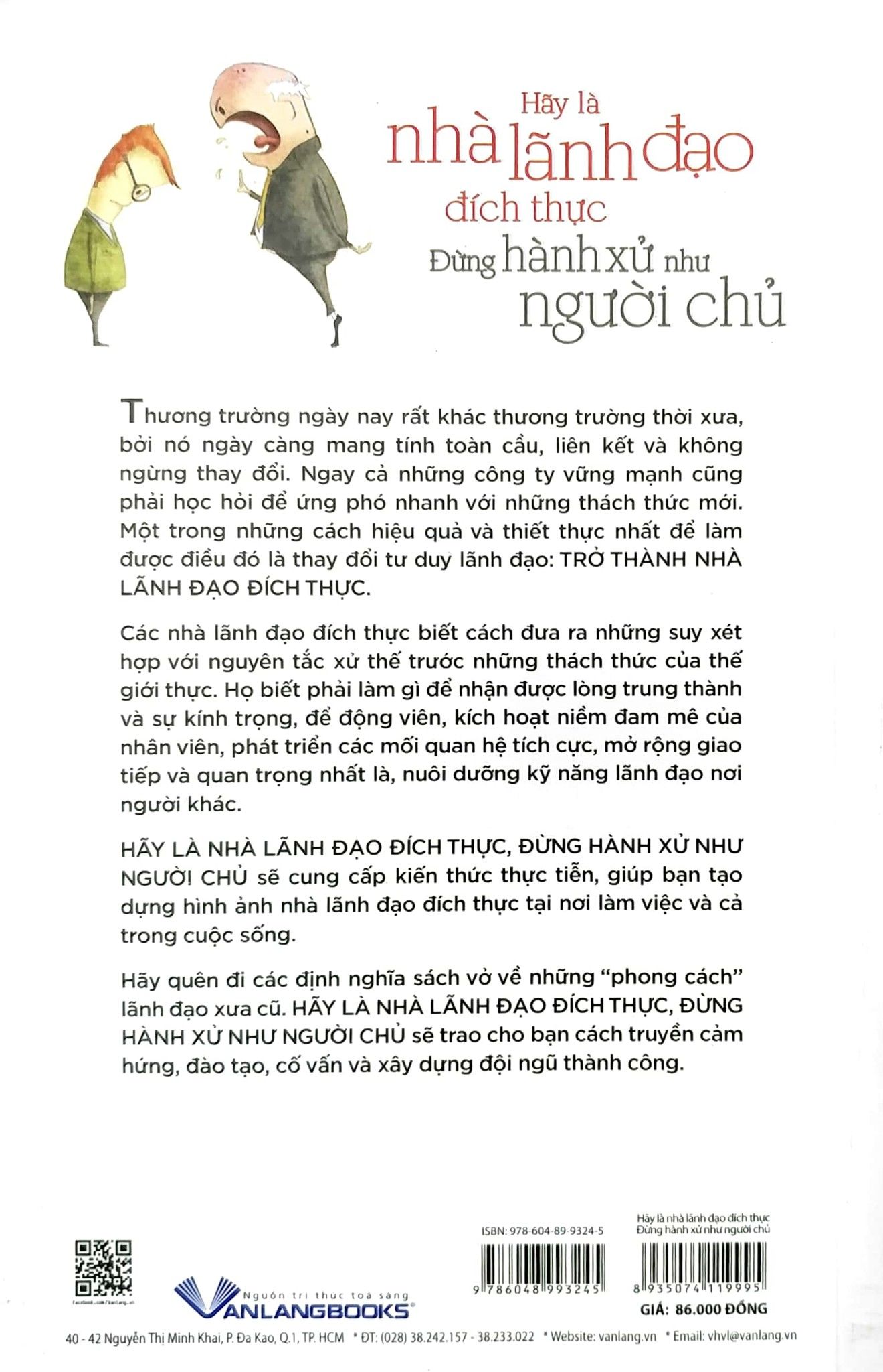  Hãy Là Nhà Lãnh Đạo Đích Thực - Đừng Hành Xử Như Người Chủ 