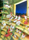  Chuyện Xóm Gà - Căn Lều Ma Quái Tấn Công Xóm Gà 