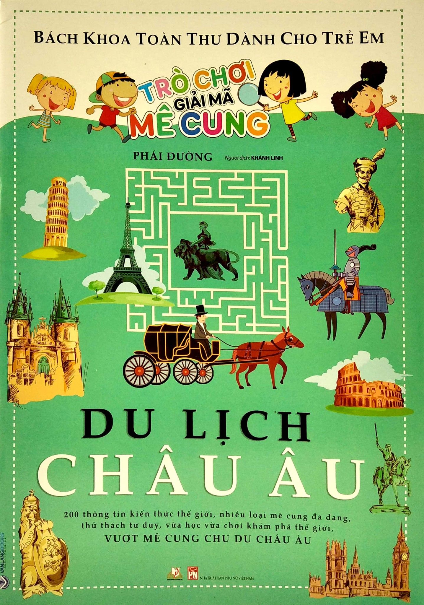  Trò Chơi Giải Mã Mê Cung - Du Lịch Châu Âu 