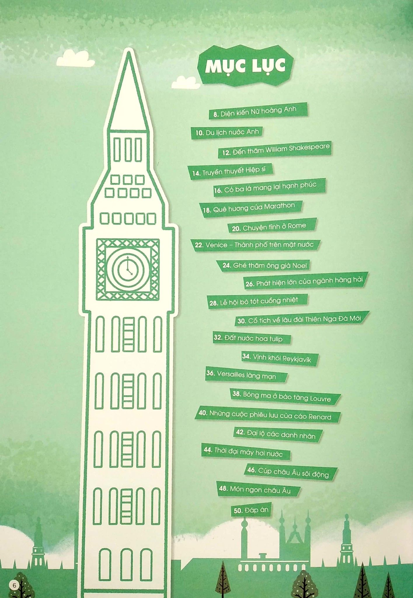  Trò Chơi Giải Mã Mê Cung - Du Lịch Châu Âu 