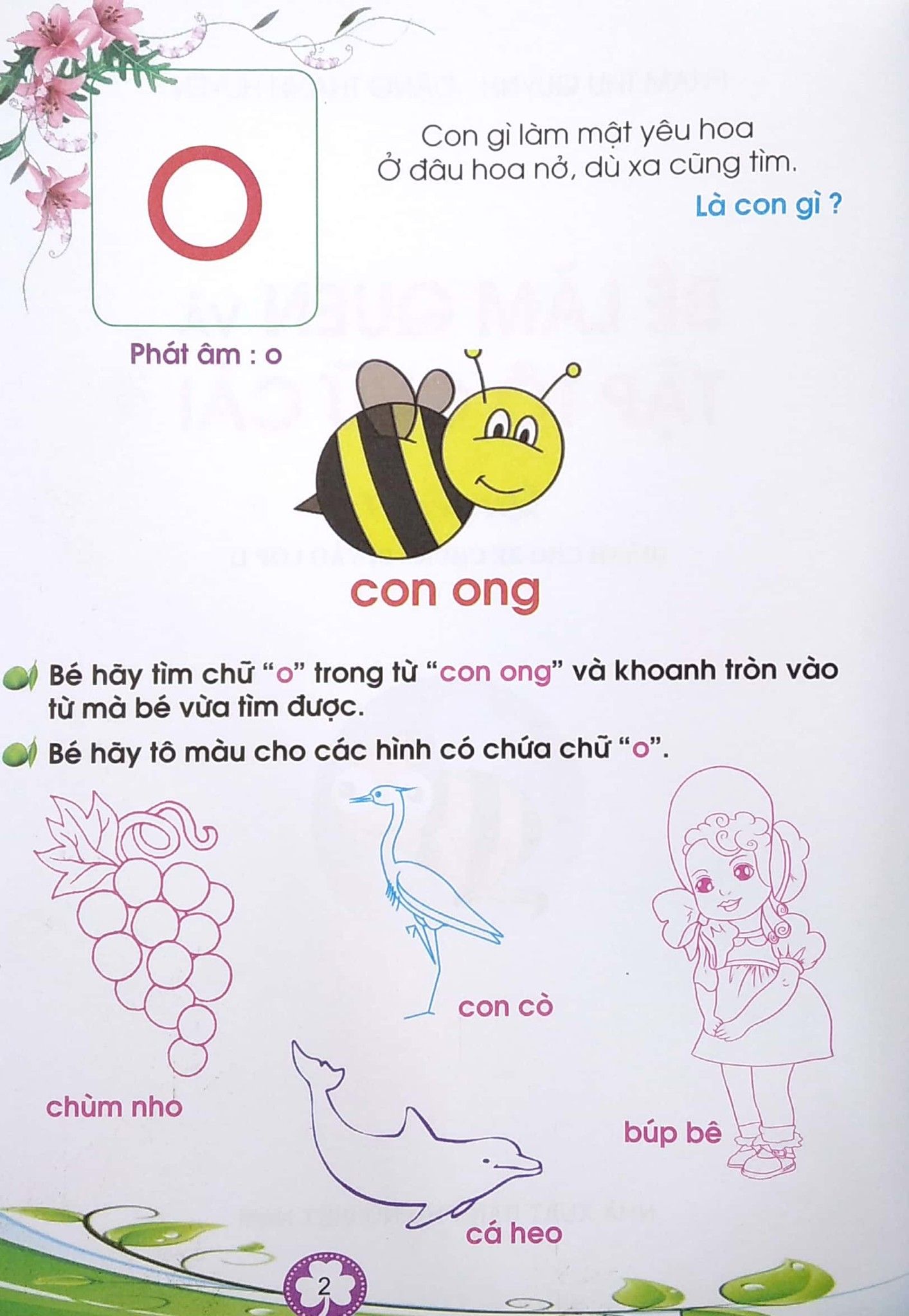  Dành Cho Bé Chuẩn Bị Vào Lớp 1- Bé Làm Quen Và Tập Tô Chữ Cái - Quyển 1 (Tái Bản 2020) 