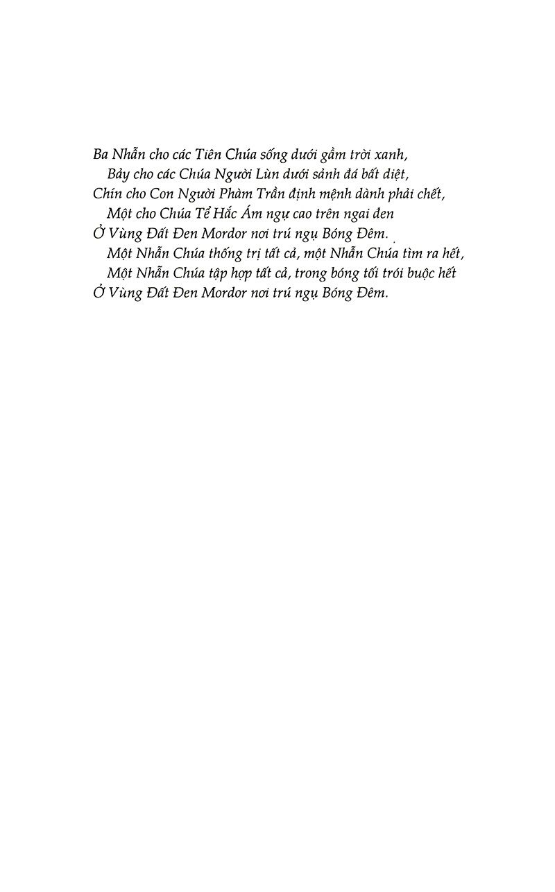  Chúa Tể Những Chiếc Nhẫn - Tập 2: Hai Tòa Tháp (Tái Bản 2019) 