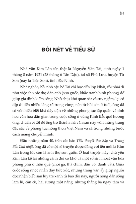  Tuyển Tập Kim Lân 