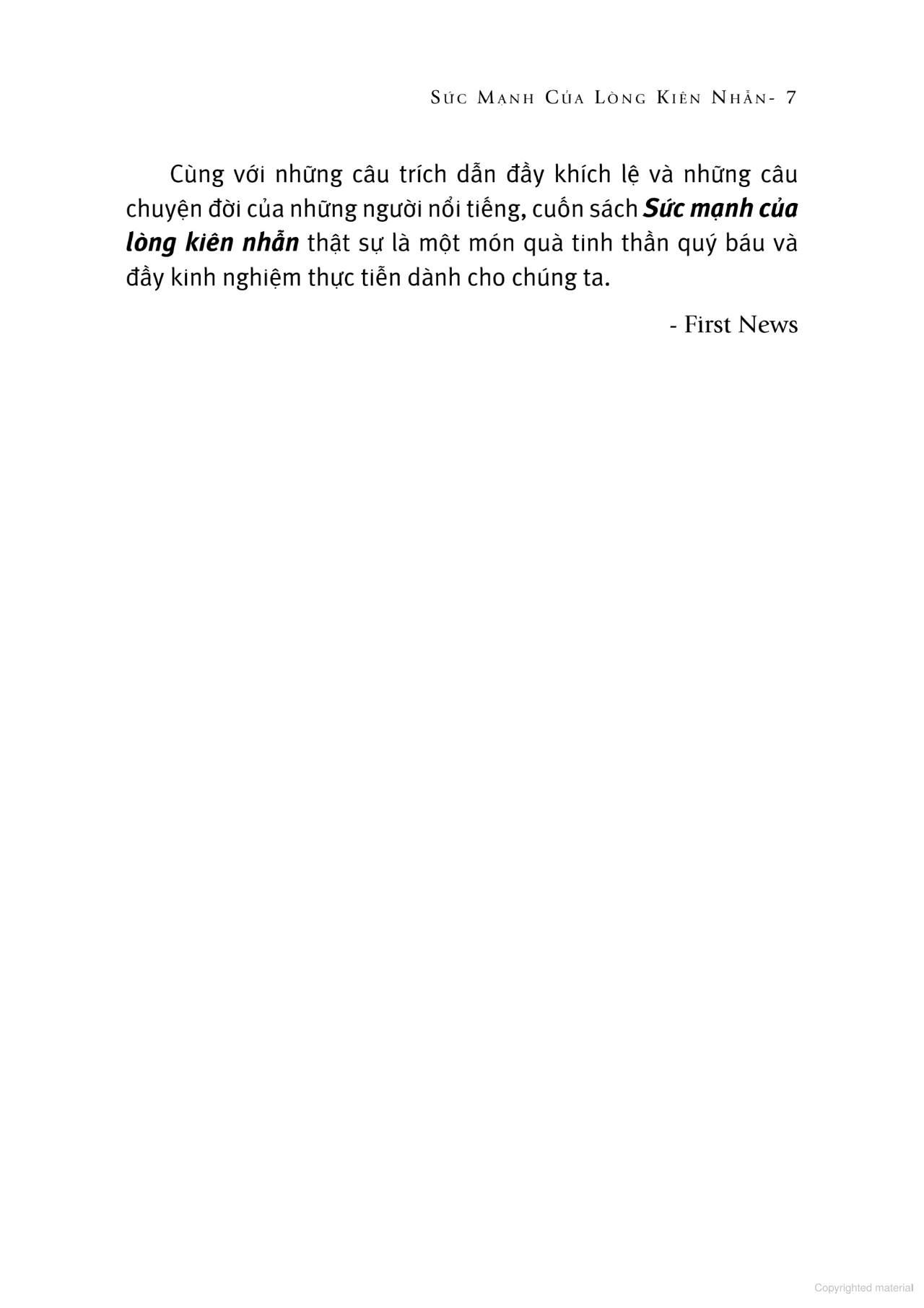 Sức Mạnh Của Lòng Kiên Nhẫn (Tái Bản 2023) 