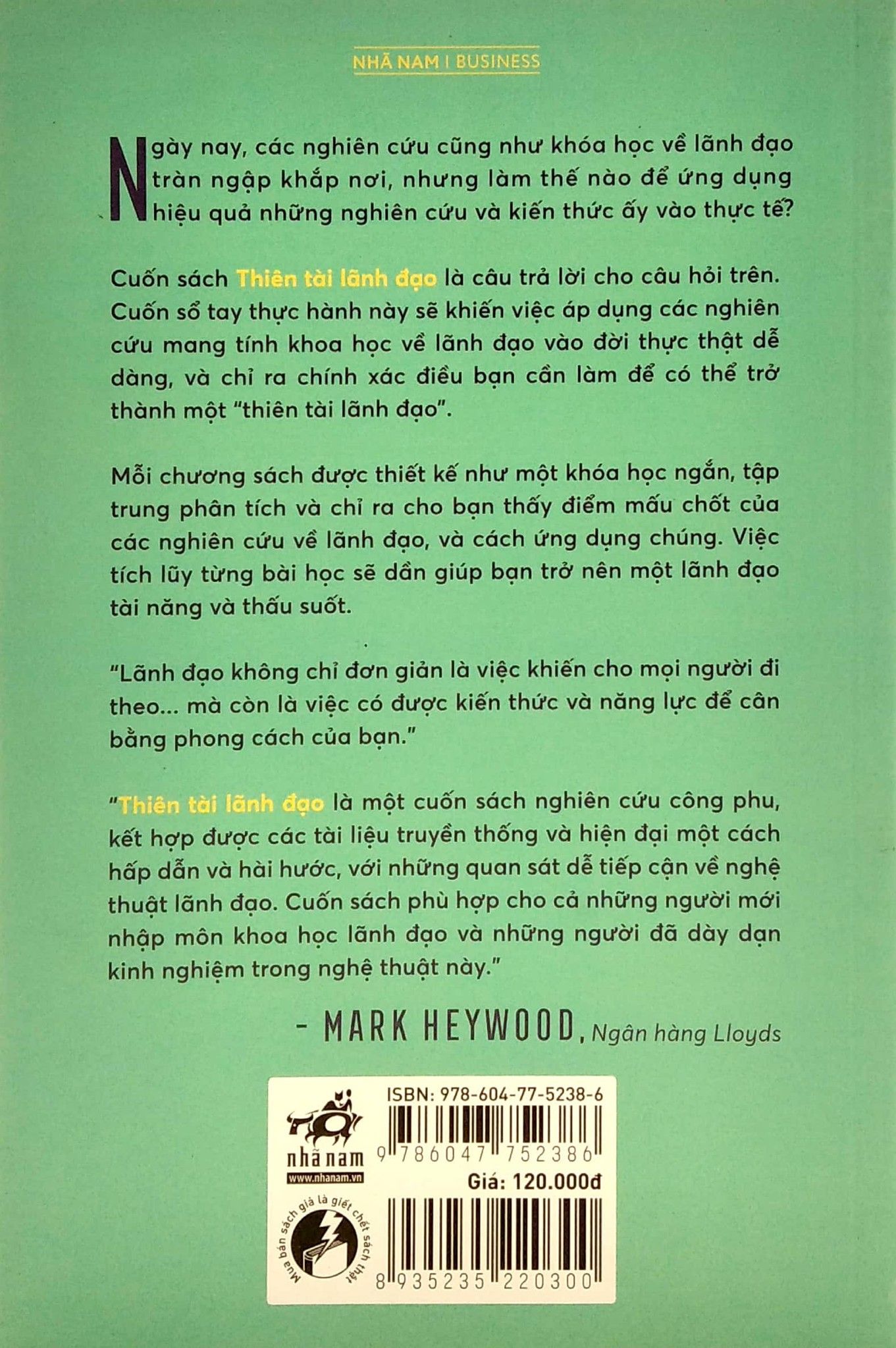  Thiên Tài Lãnh Đạo 