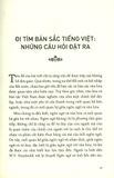  Tiếng Việt Giàu Đẹp. Đi Tìm Bản Sắc Tiếng Việt 