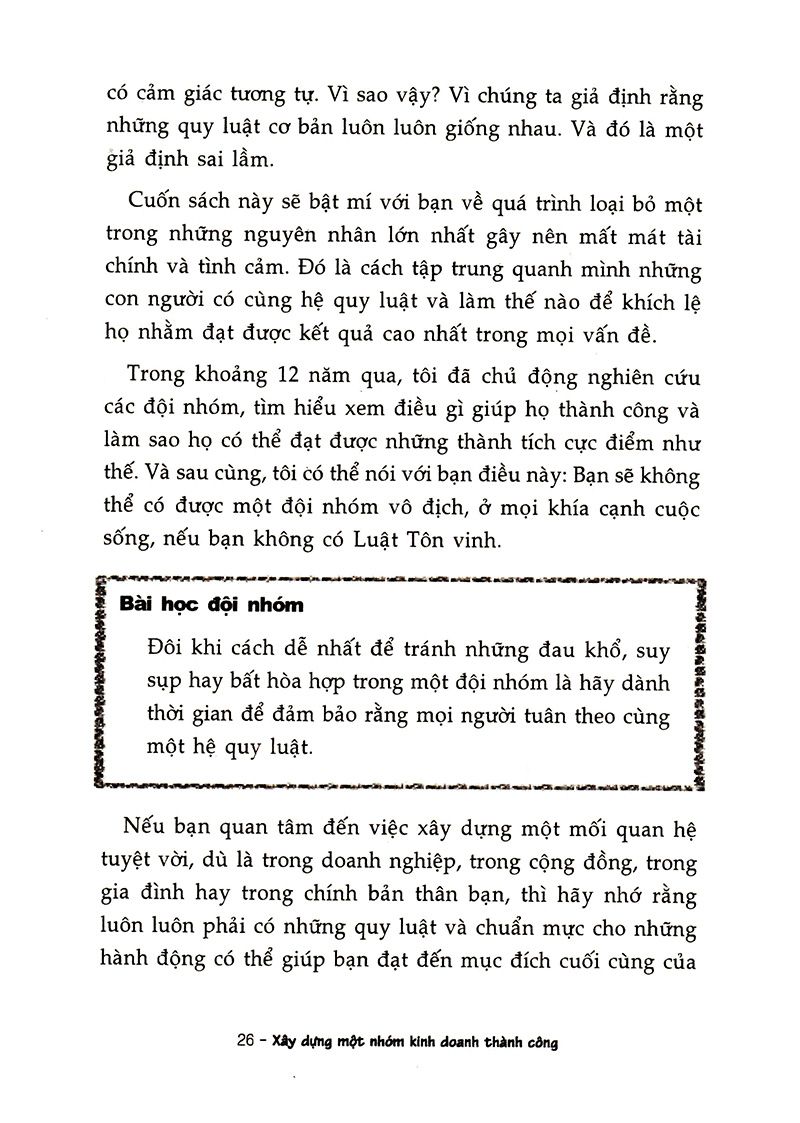  Xây Dựng Một Nhóm Kinh Doanh Thành Công 
