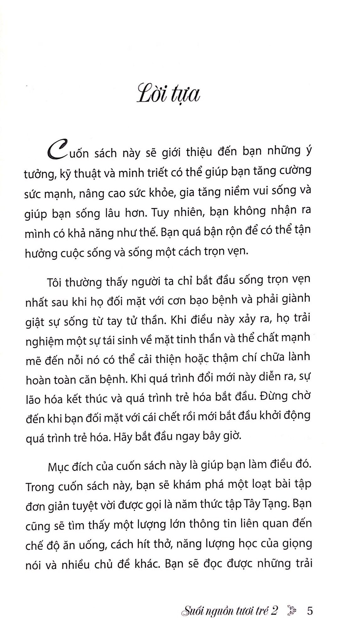  Suối nguồn tươi trẻ 2 